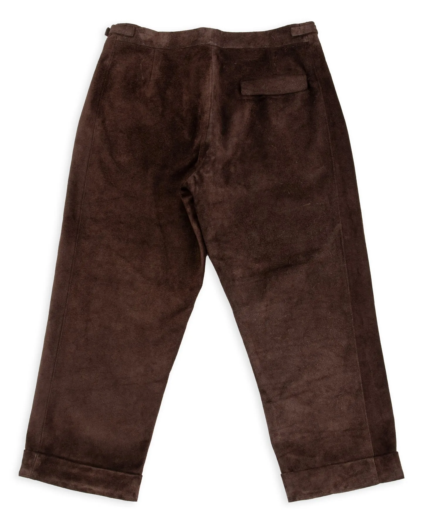 Wysman Pant - Brown British Calf Roughout sold by Standard and Strange product image thumbnail 2