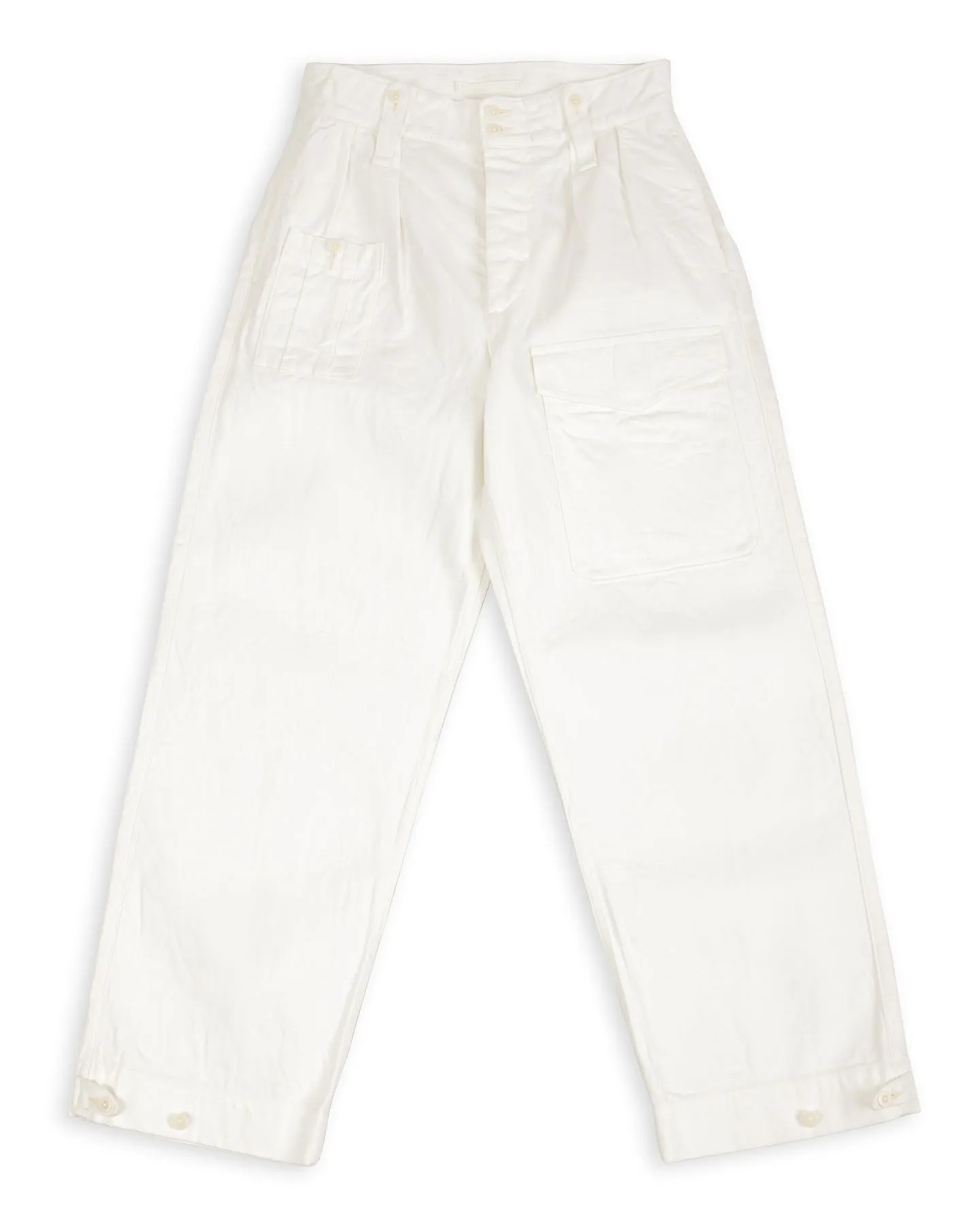 British Army Pant Loose Denim - Off-White sold by Standard and Strange