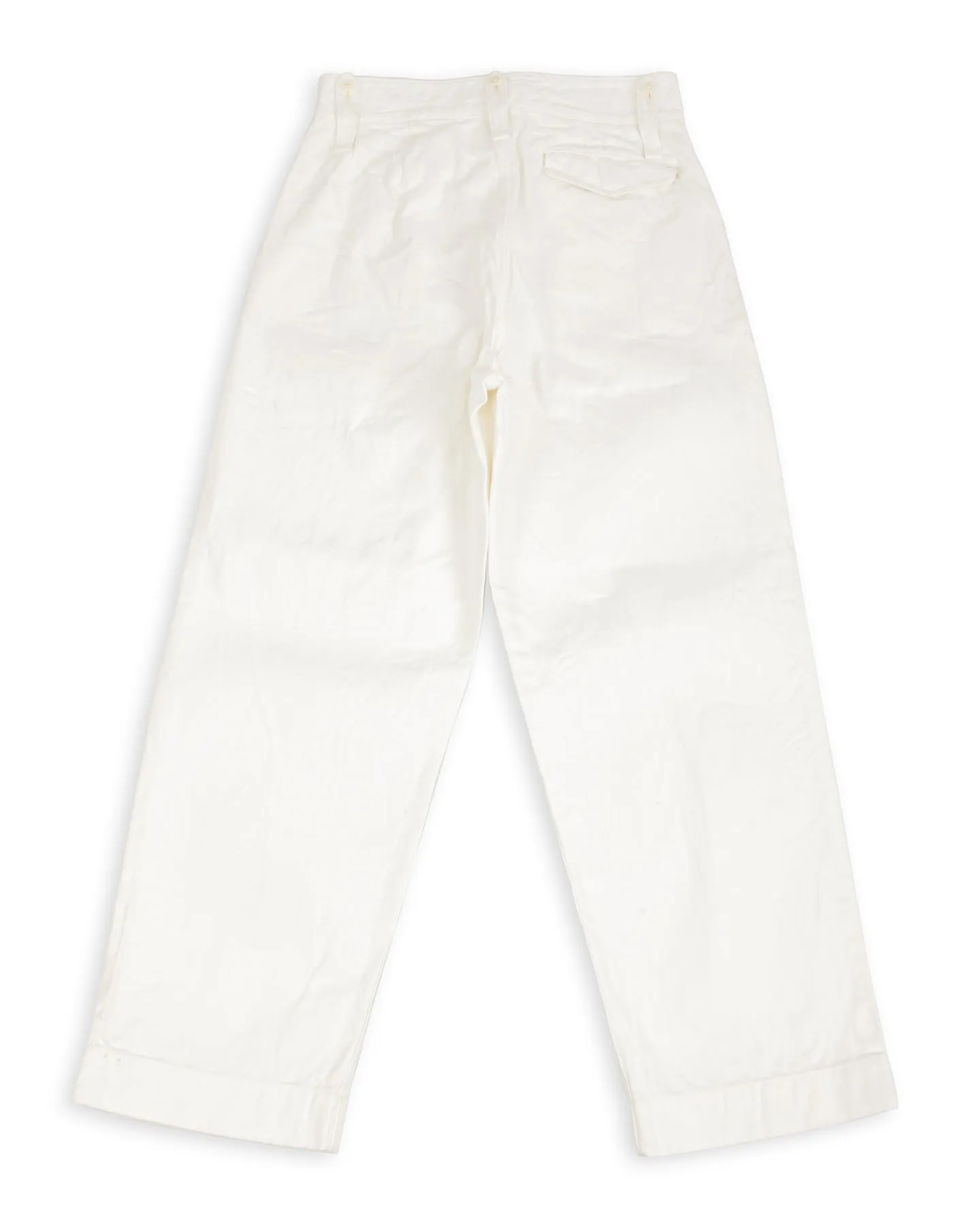 British Army Pant Loose Denim - Off-White sold by Standard and Strange product image thumbnail 2