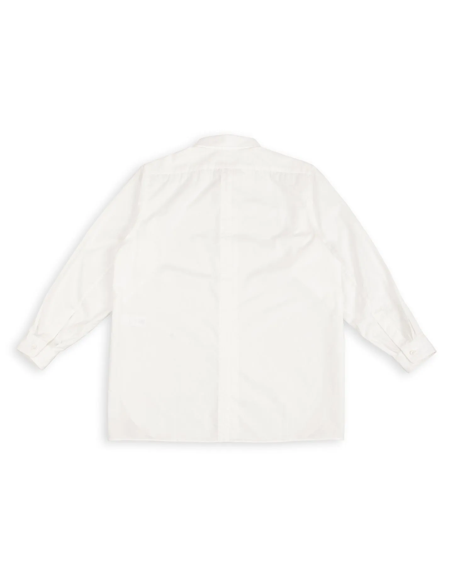 Sally Side Slit Shirt - White Heavy Poplin 38/OS sold by Standard and Strange product image thumbnail 2