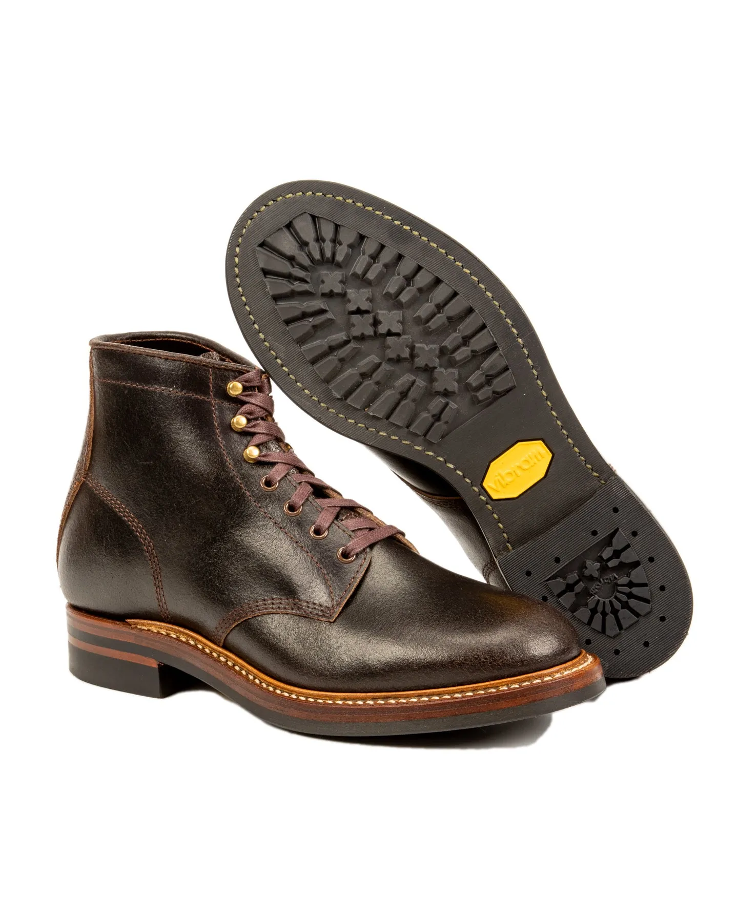 El Capitan Boots - Dark Brown Waxed Flesh sold by Standard and Strange product image thumbnail 3