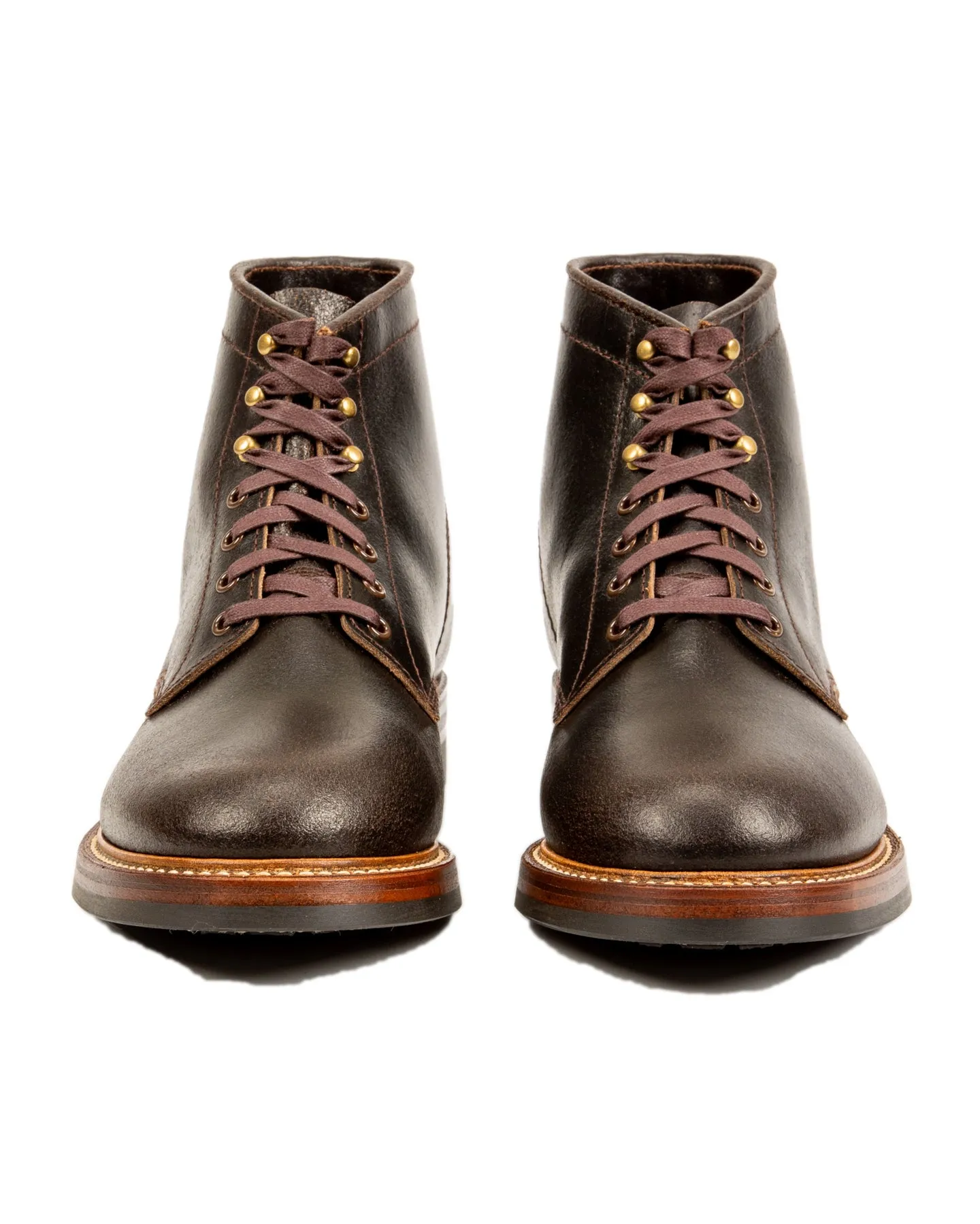 El Capitan Boots - Dark Brown Waxed Flesh sold by Standard and Strange product image thumbnail 4
