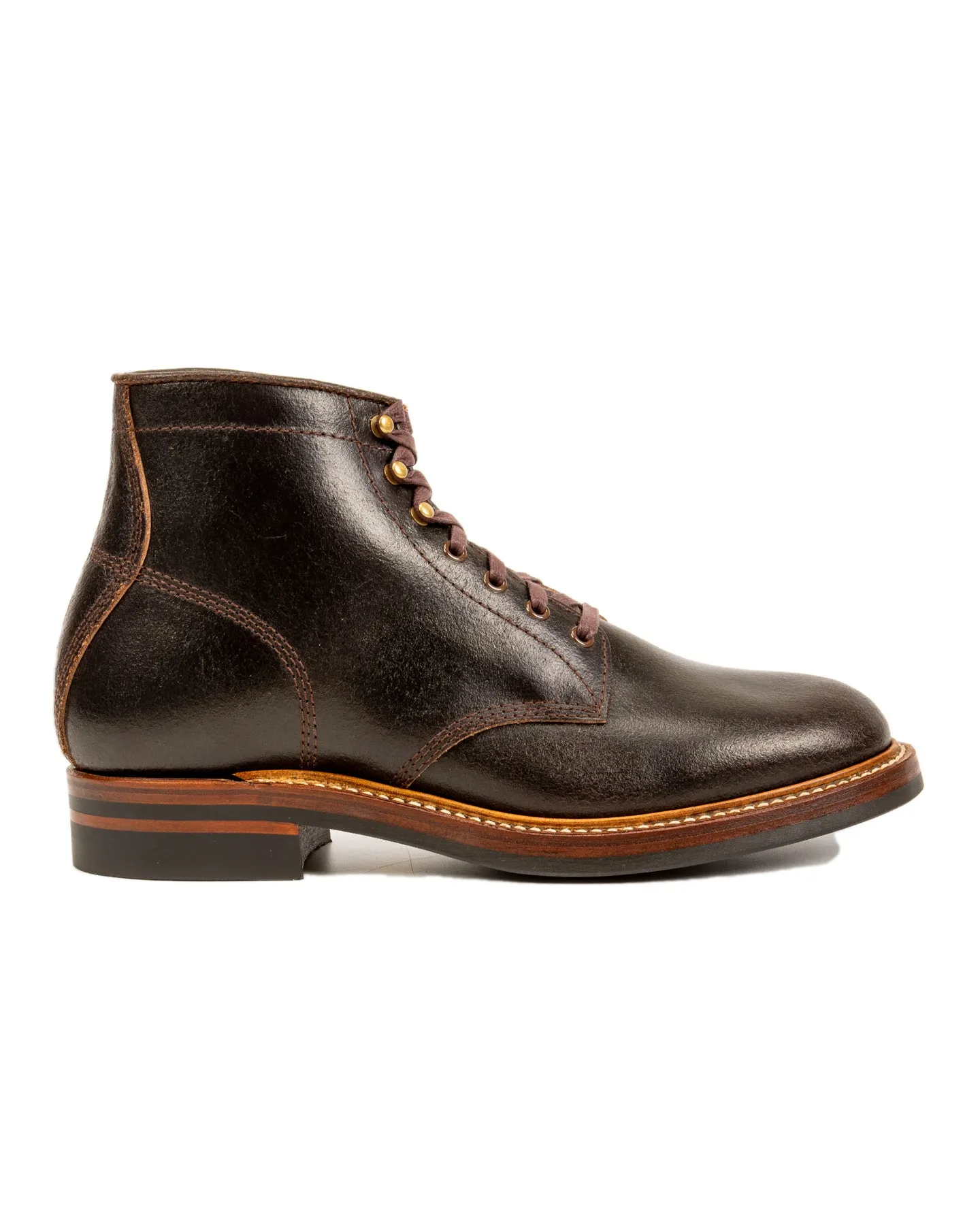 El Capitan Boots - Dark Brown Waxed Flesh sold by Standard and Strange product image thumbnail 5