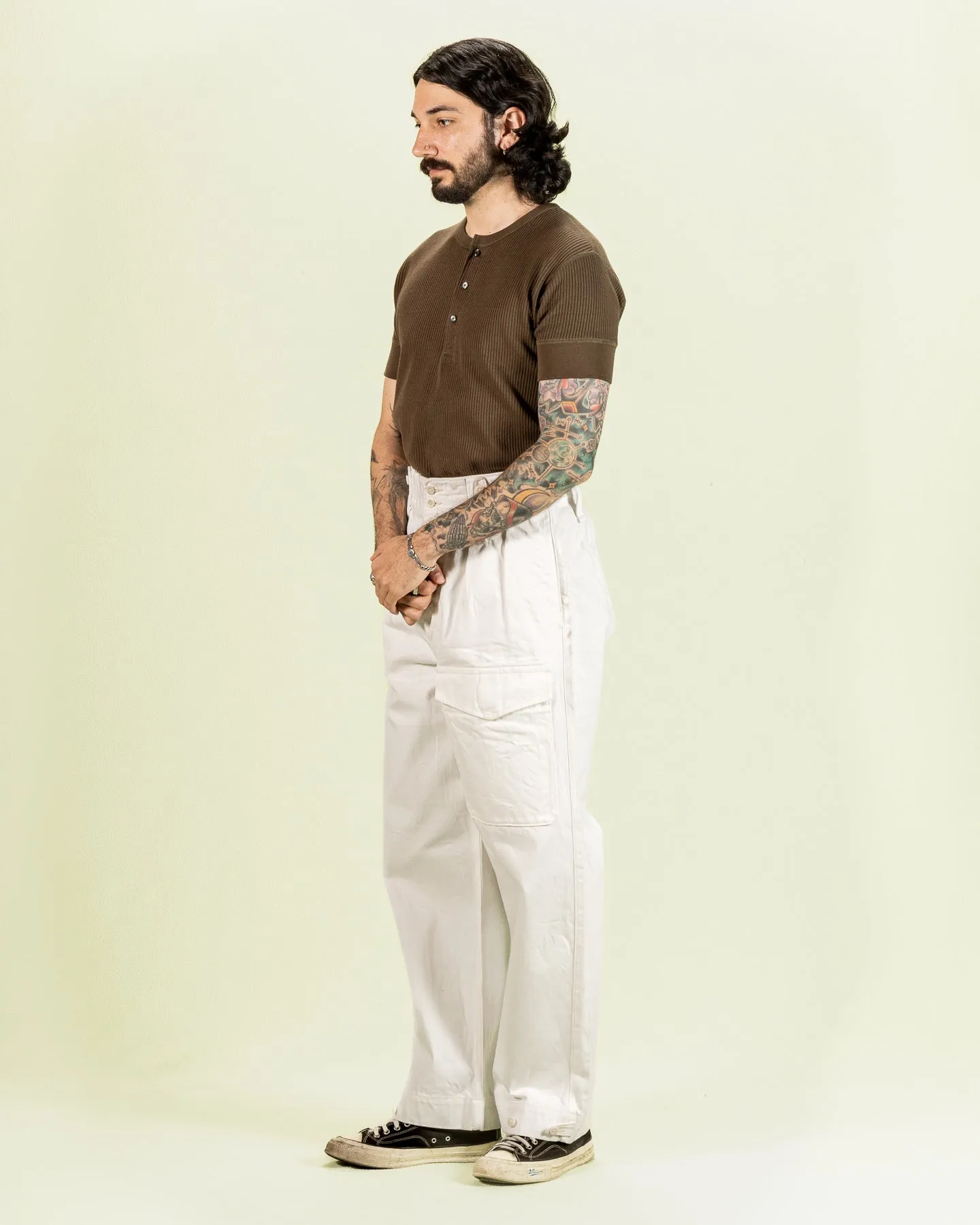 Railroad Knit S/S Amish Underwear - Soldier Green sold by Standard and Strange product image thumbnail 4