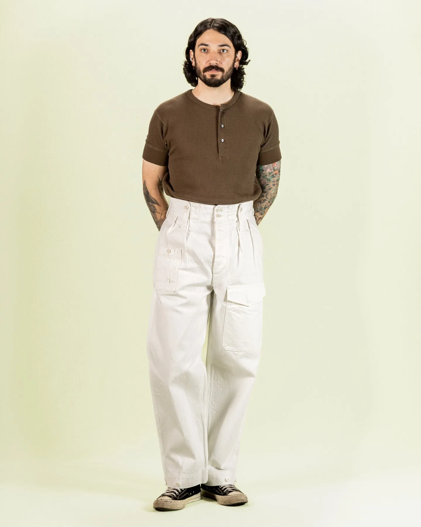 Railroad Knit S/S Amish Underwear - Soldier Green sold by Standard and Strange product image thumbnail 3