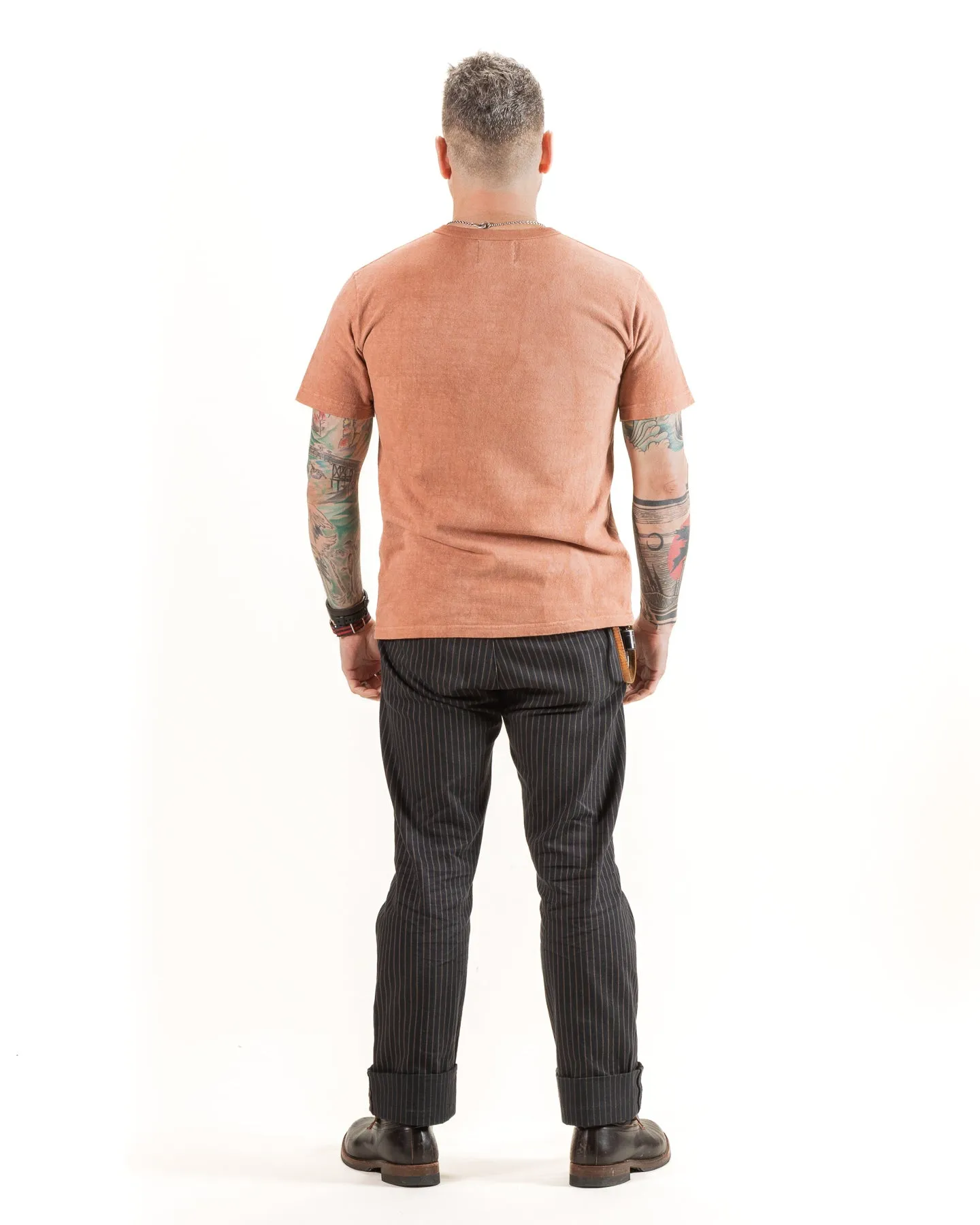 Amami Hand Dyed ELS Recycled Cotton Slub T-Shirt - Sharinbai sold by Standard and Strange product image thumbnail 5