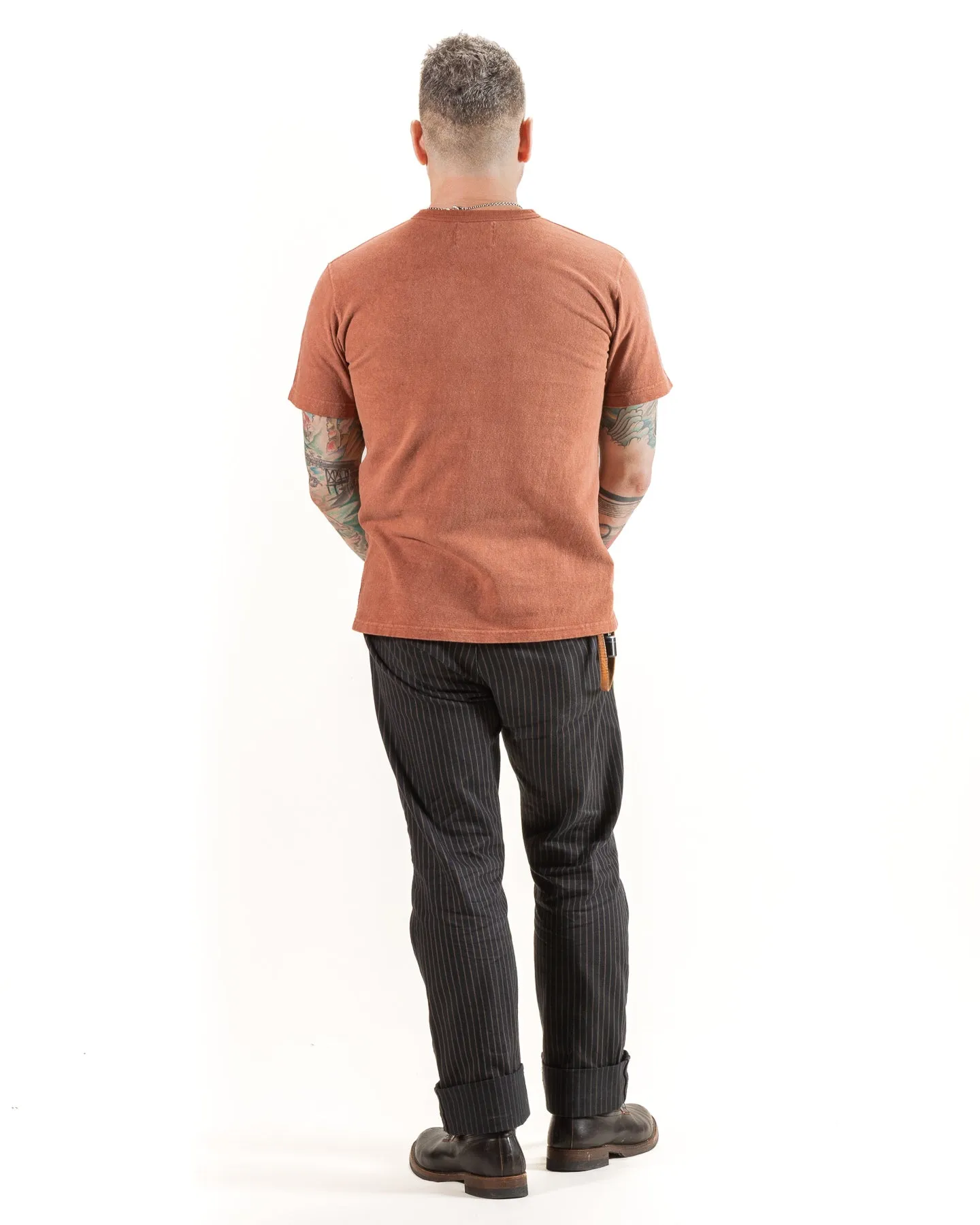 Amami Hand Dyed ELS Recycled Cotton Slub T-Shirt - Sharinbai + Doro sold by Standard and Strange product image thumbnail 5