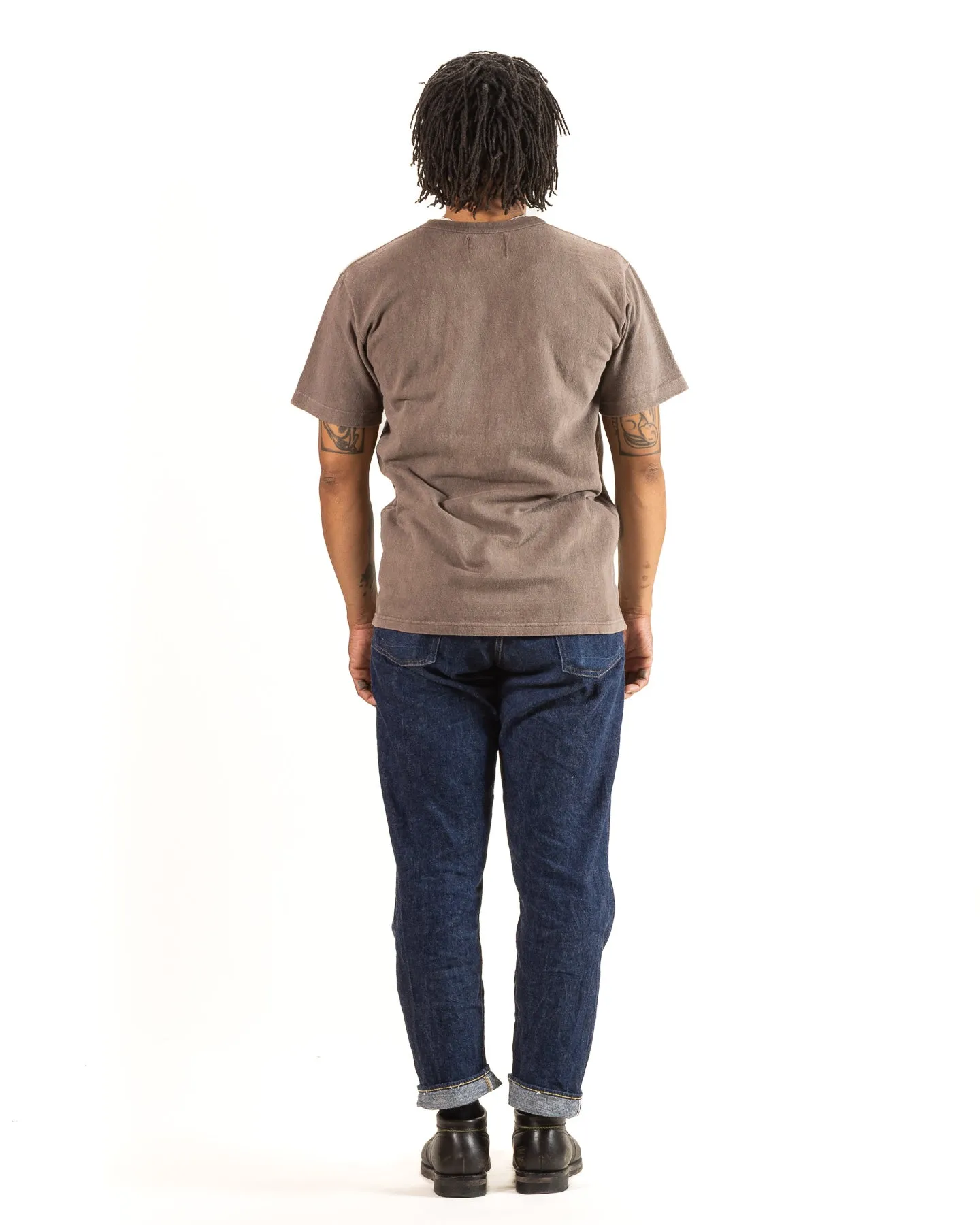 Amami Hand Dyed ELS Recycled Cotton Slub T-Shirt - Sharinbai + Doro Max sold by Standard and Strange product image thumbnail 5