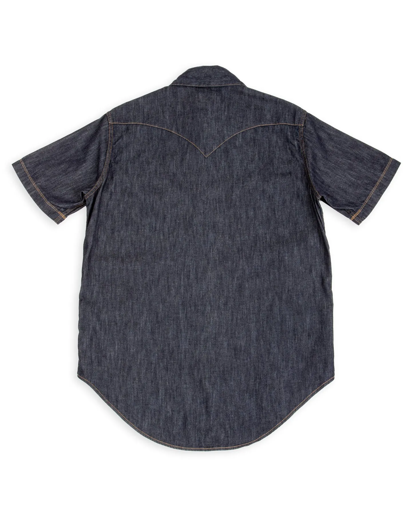 North Fork S/S Shirt - 6oz Rinsed Denim sold by Standard and Strange product image thumbnail 2