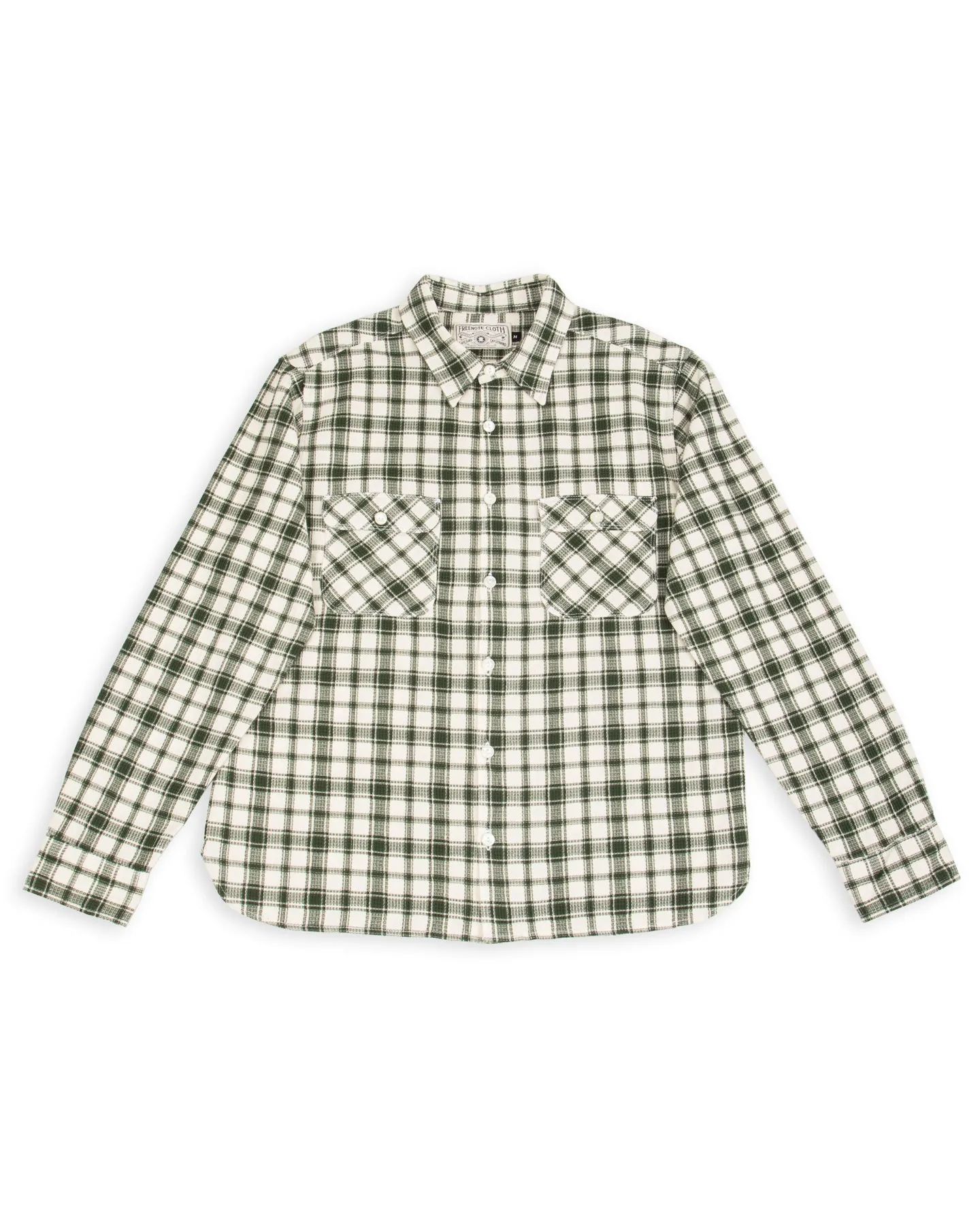 Benson Shirt - Cactus Green Plaid sold by Standard and Strange