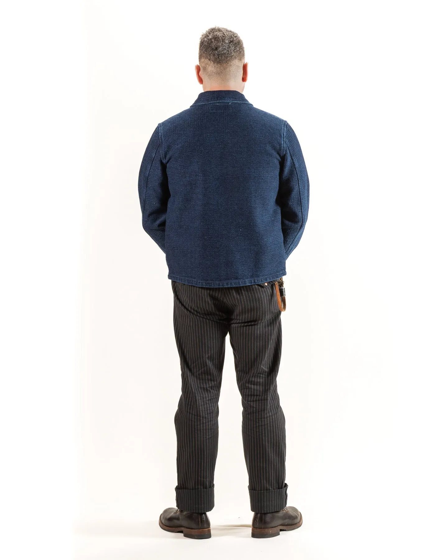 Midway CPO Shirt - Sashiko Single Rinsed sold by Standard and Strange product image thumbnail 5