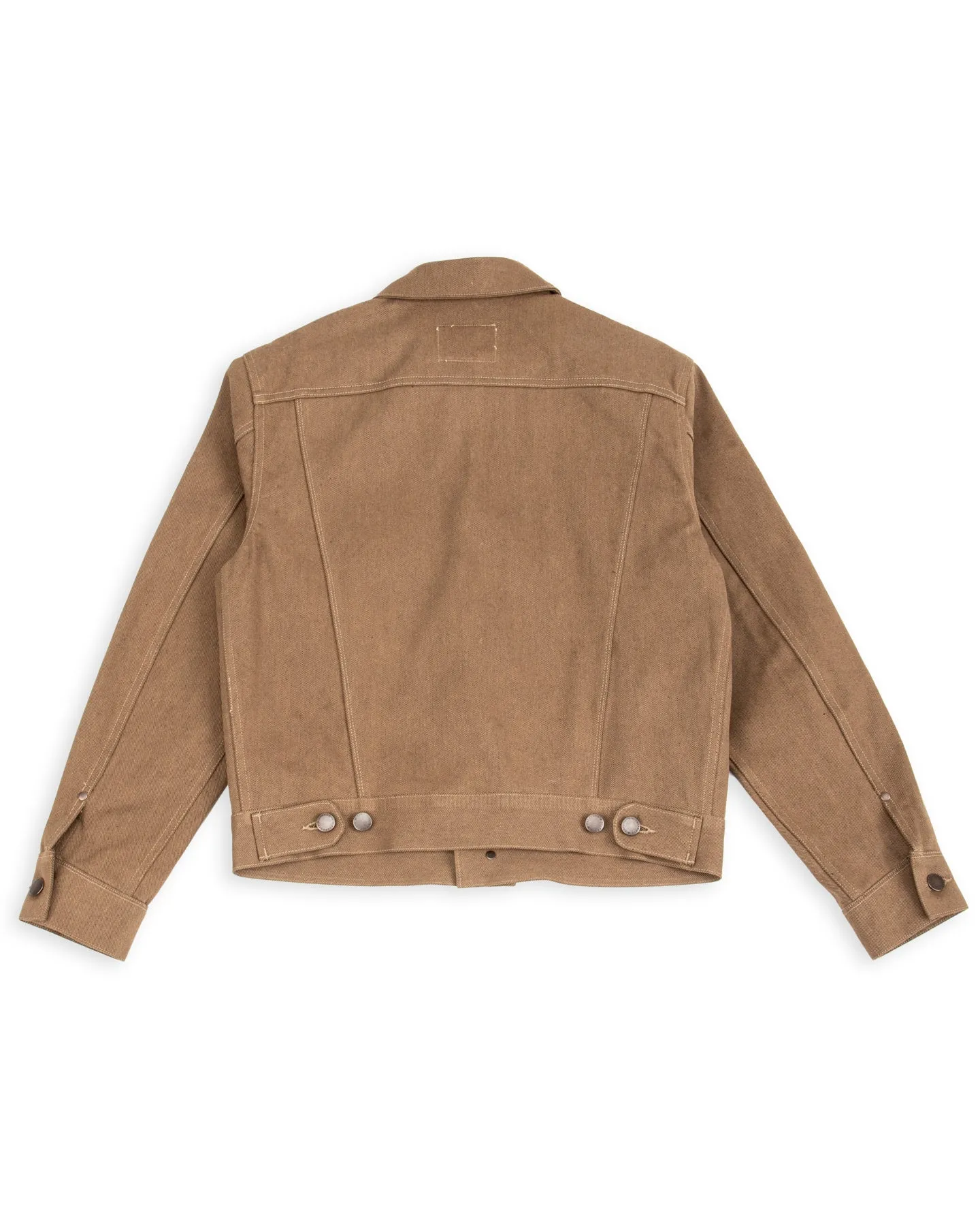 High Low Jacket - 15oz Light Brown Denim sold by Standard and Strange product image thumbnail 2
