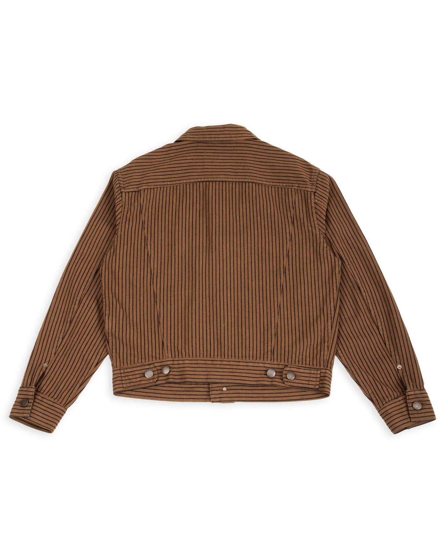 High Low Jacket - Brown Herringbone Dobby sold by Standard and Strange product image thumbnail 2