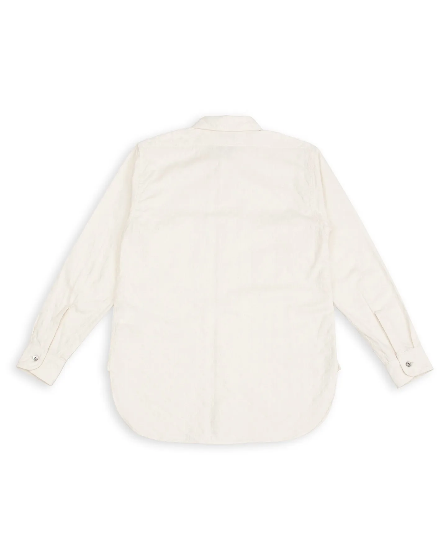 Fine Pattern Jacquard Open Pocket Work Shirt - Salt White sold by Standard and Strange product image thumbnail 2