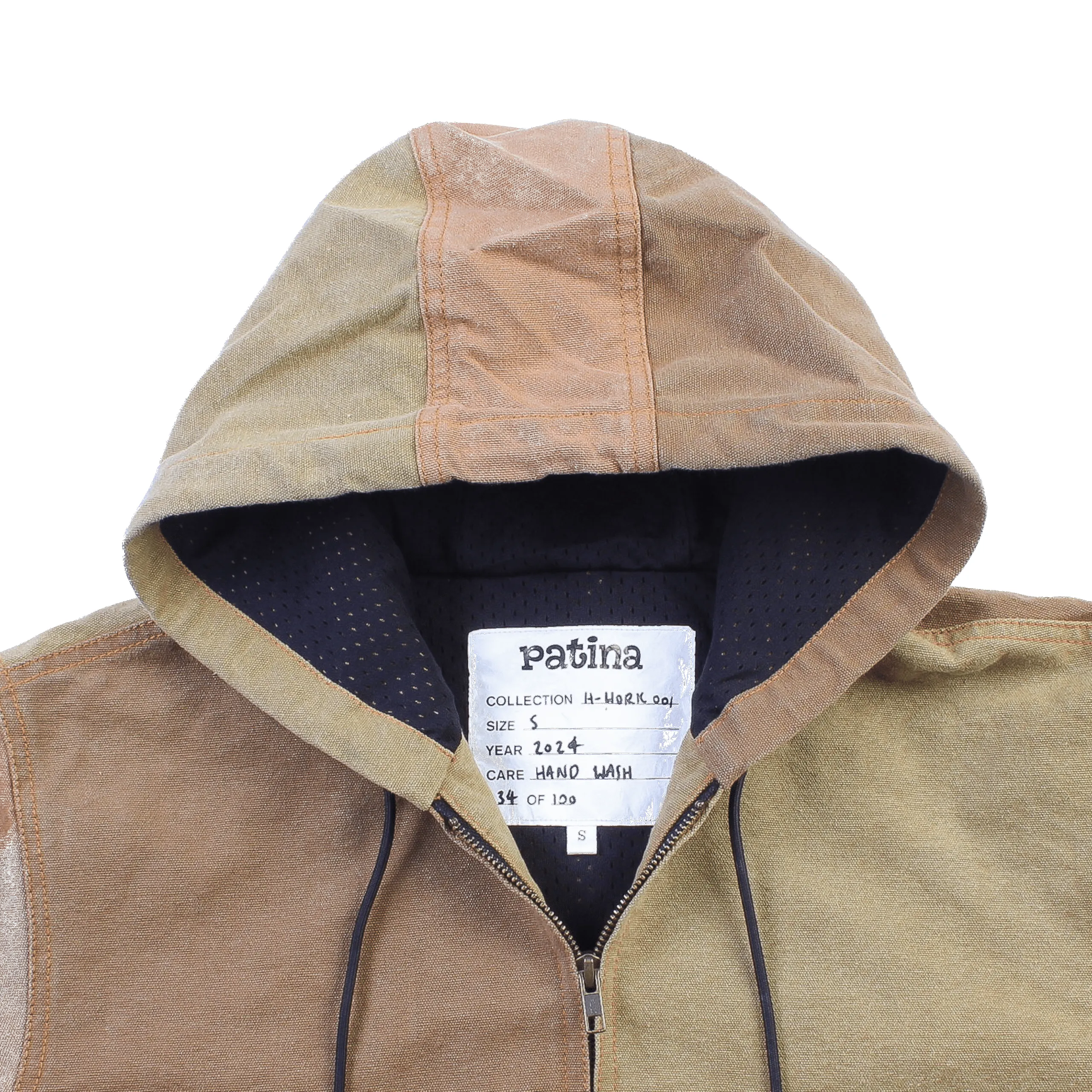 Hooded Work Jacket N°34 sold by Patina product image thumbnail 4