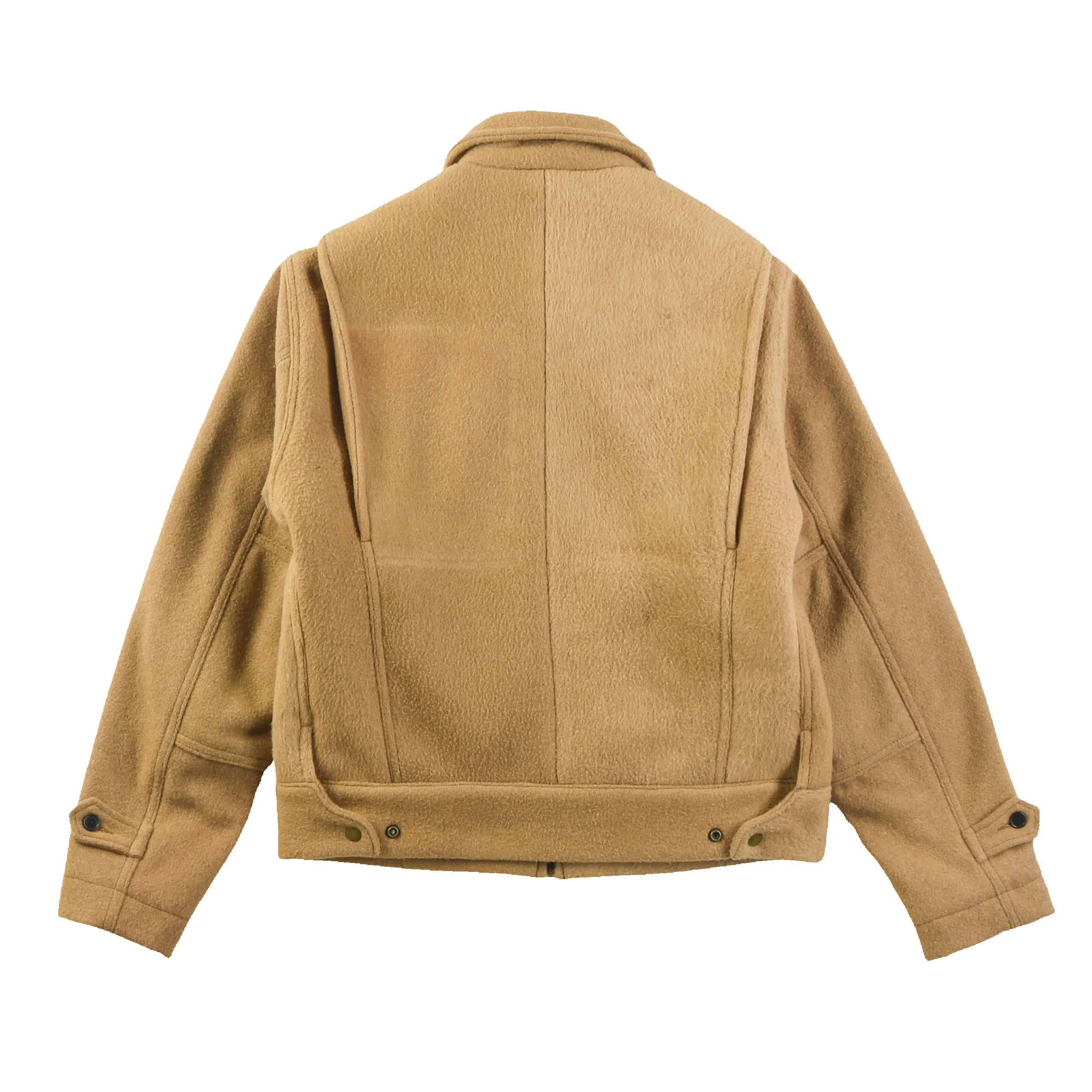 Wool Crew Jacket - Camel sold by Patina product image thumbnail 2