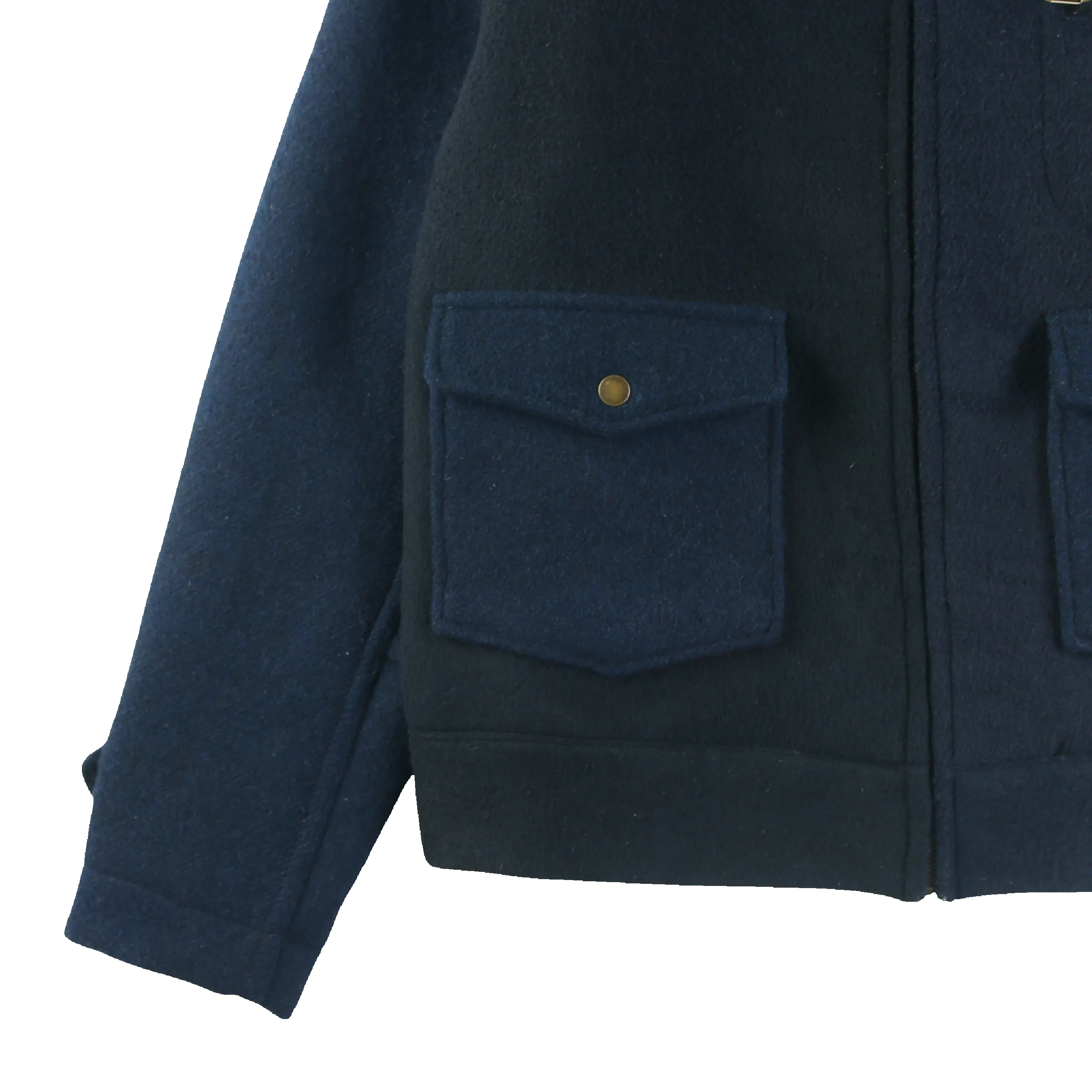 Wool Crew Jacket - Navy sold by Patina product image thumbnail 5