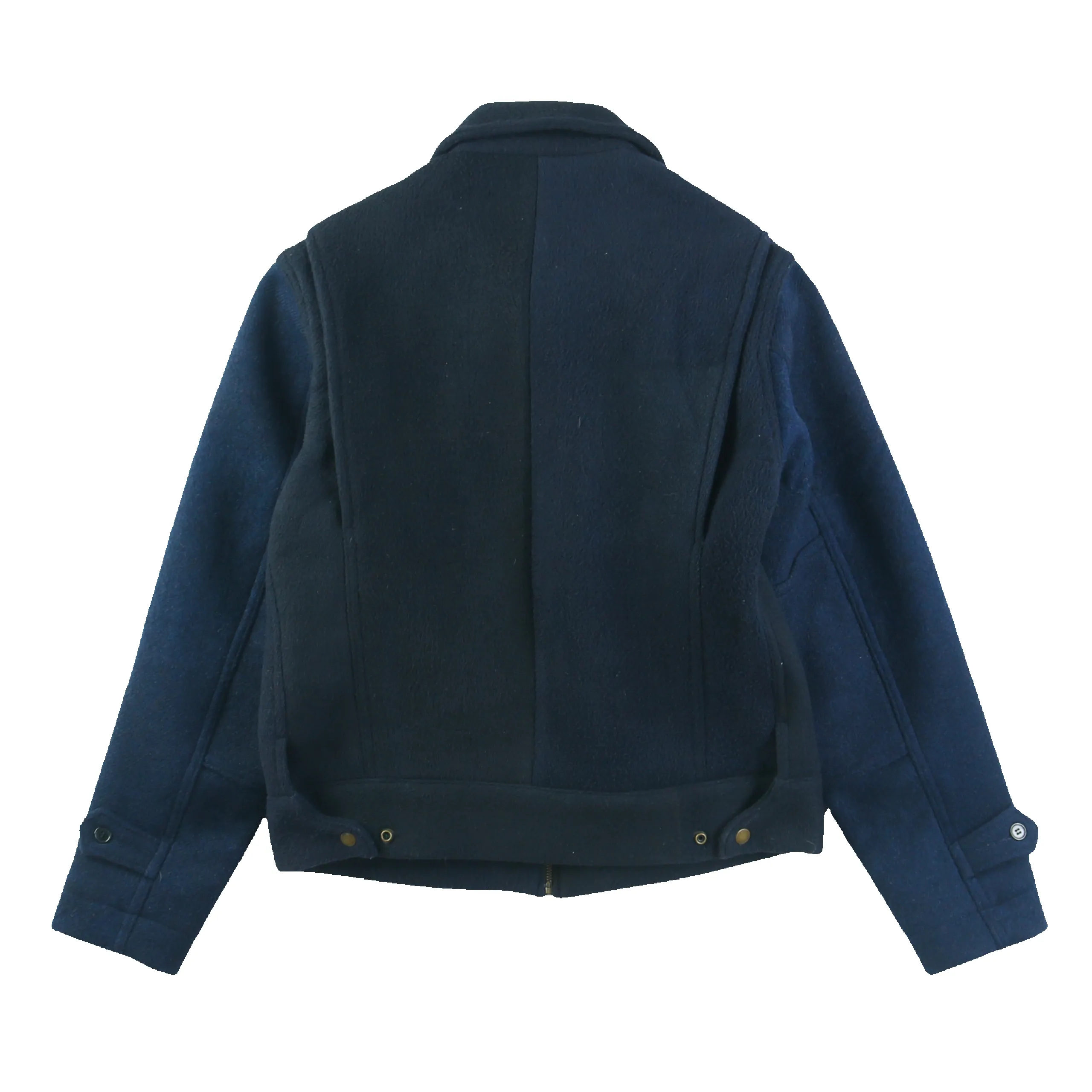 Wool Crew Jacket - Navy sold by Patina product image thumbnail 2