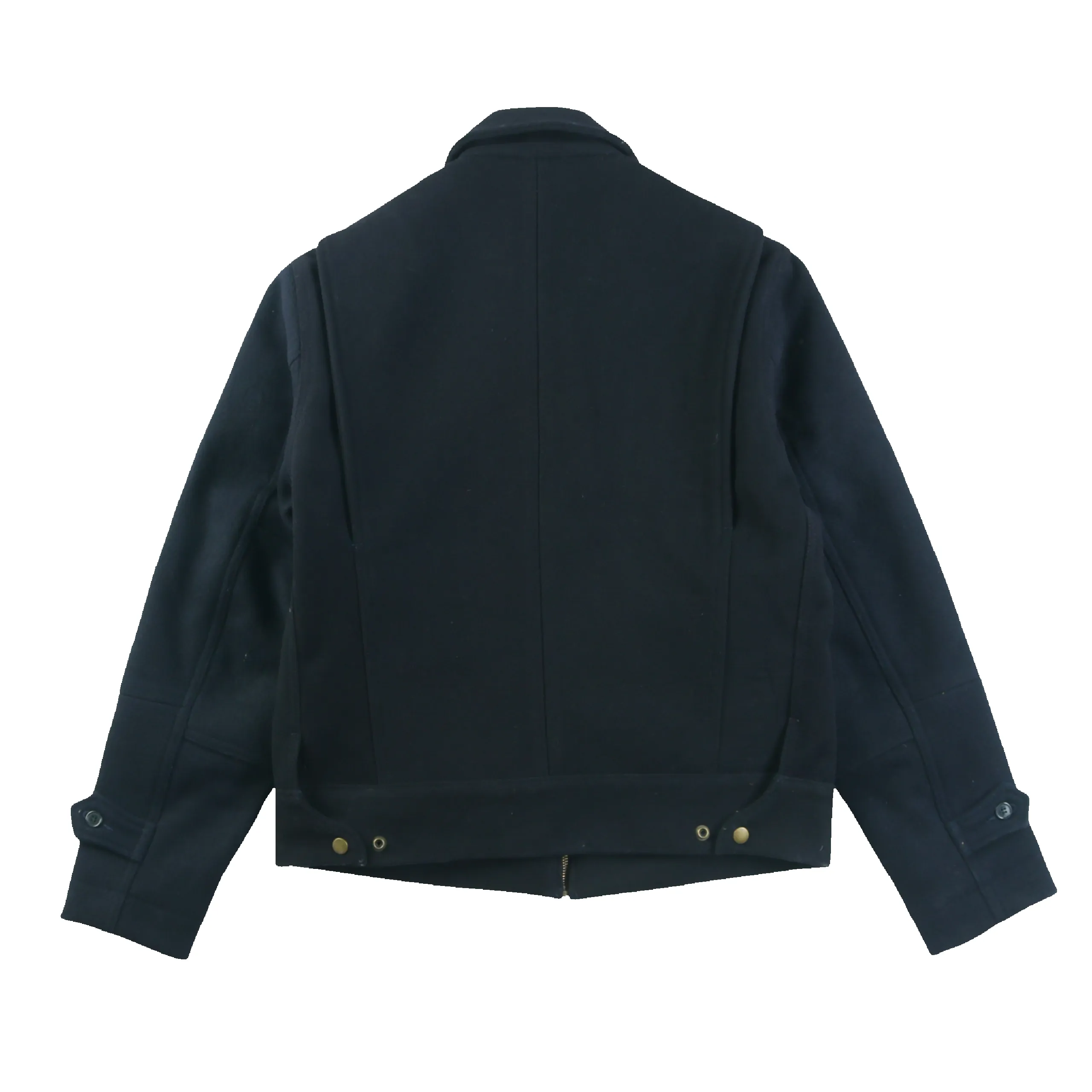 Wool Crew Jacket - Navy sold by Patina product image thumbnail 4