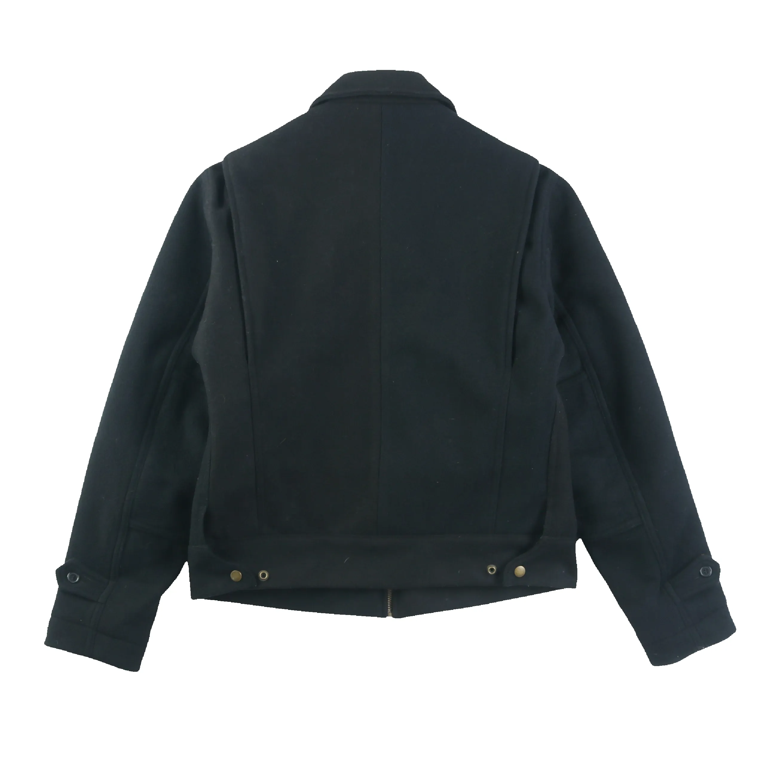Wool Crew Jacket - Black sold by Patina product image thumbnail 4