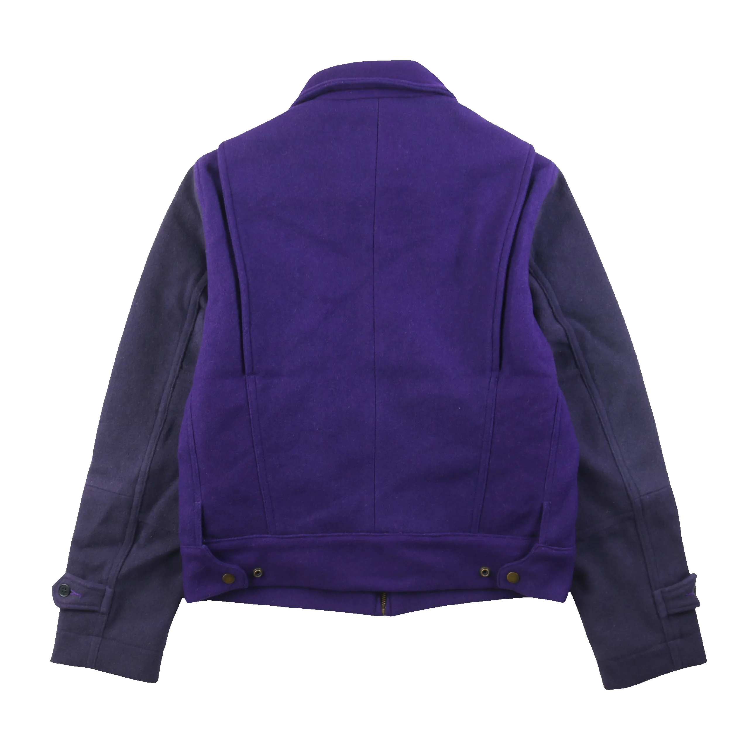 Wool Crew Jacket - Purple sold by Patina product image thumbnail 2