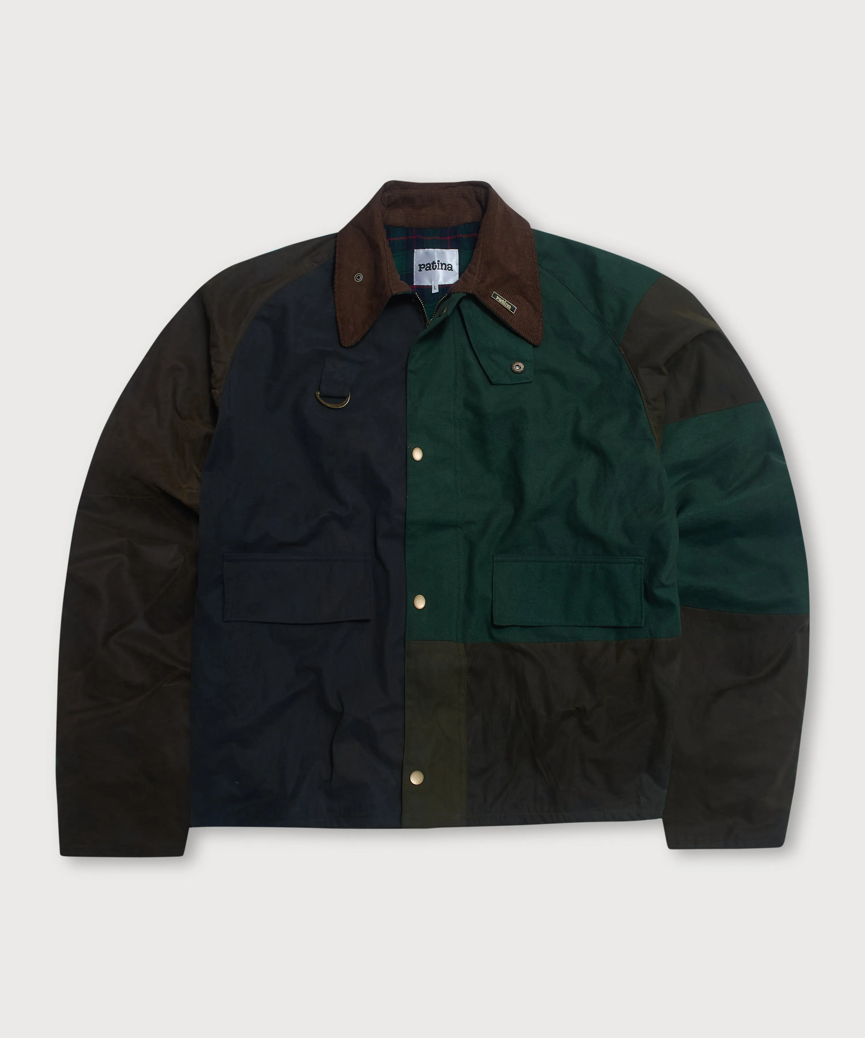 Offcut Wax Field Jacket 054 (L) sold by Patina