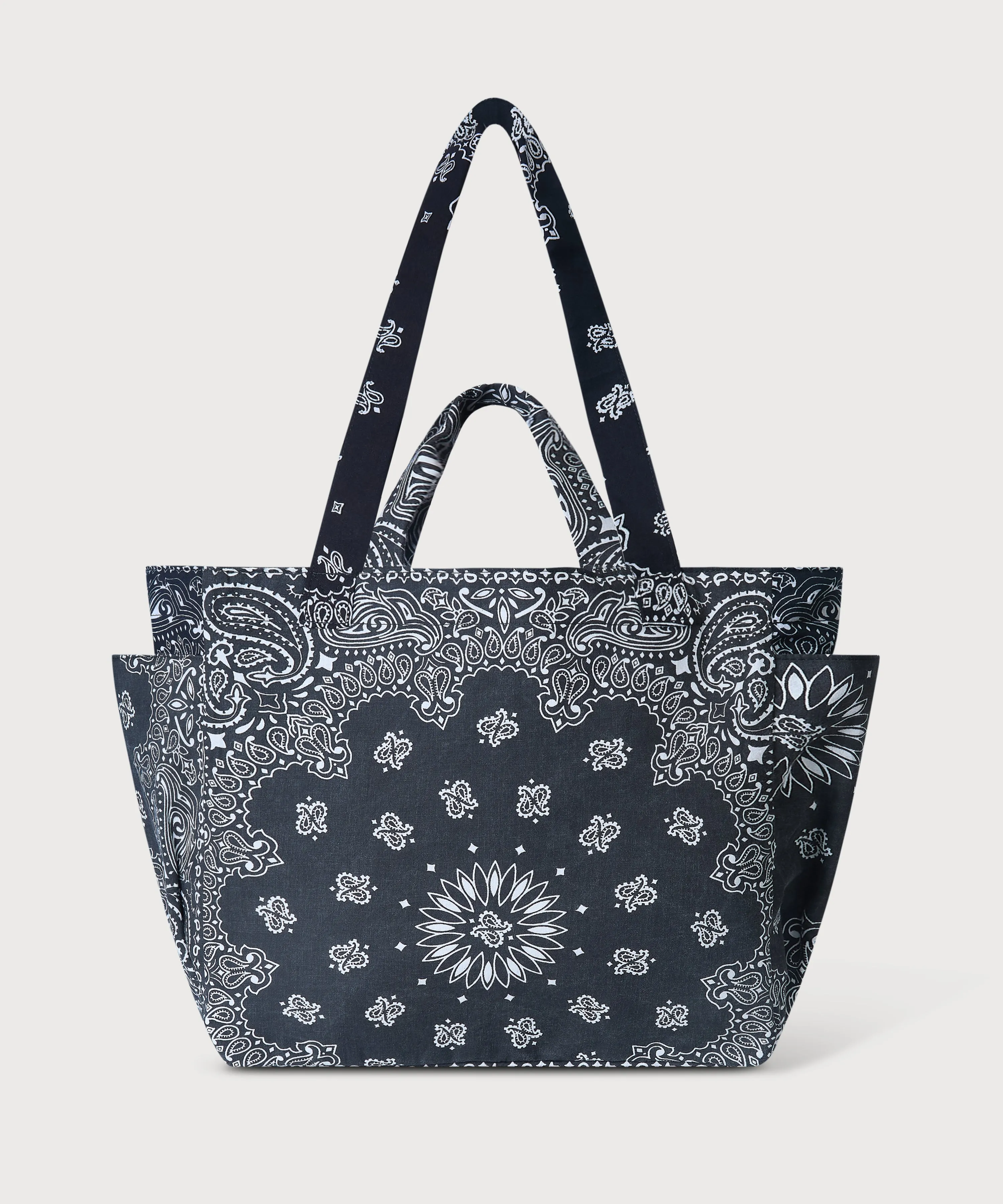 Bandana Tote Bag - Black sold by Patina product image thumbnail 3