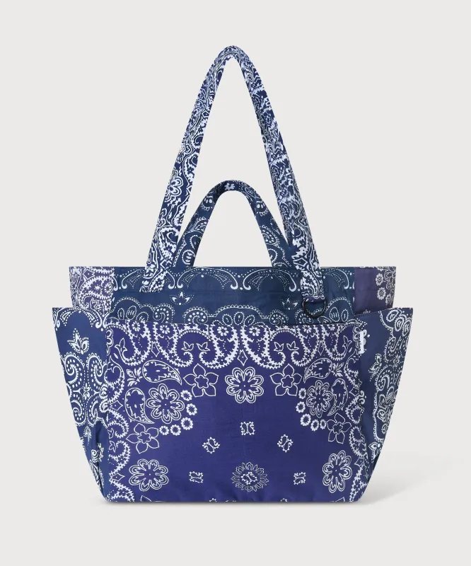 Bandana Tote Bag - Navy made by Patina