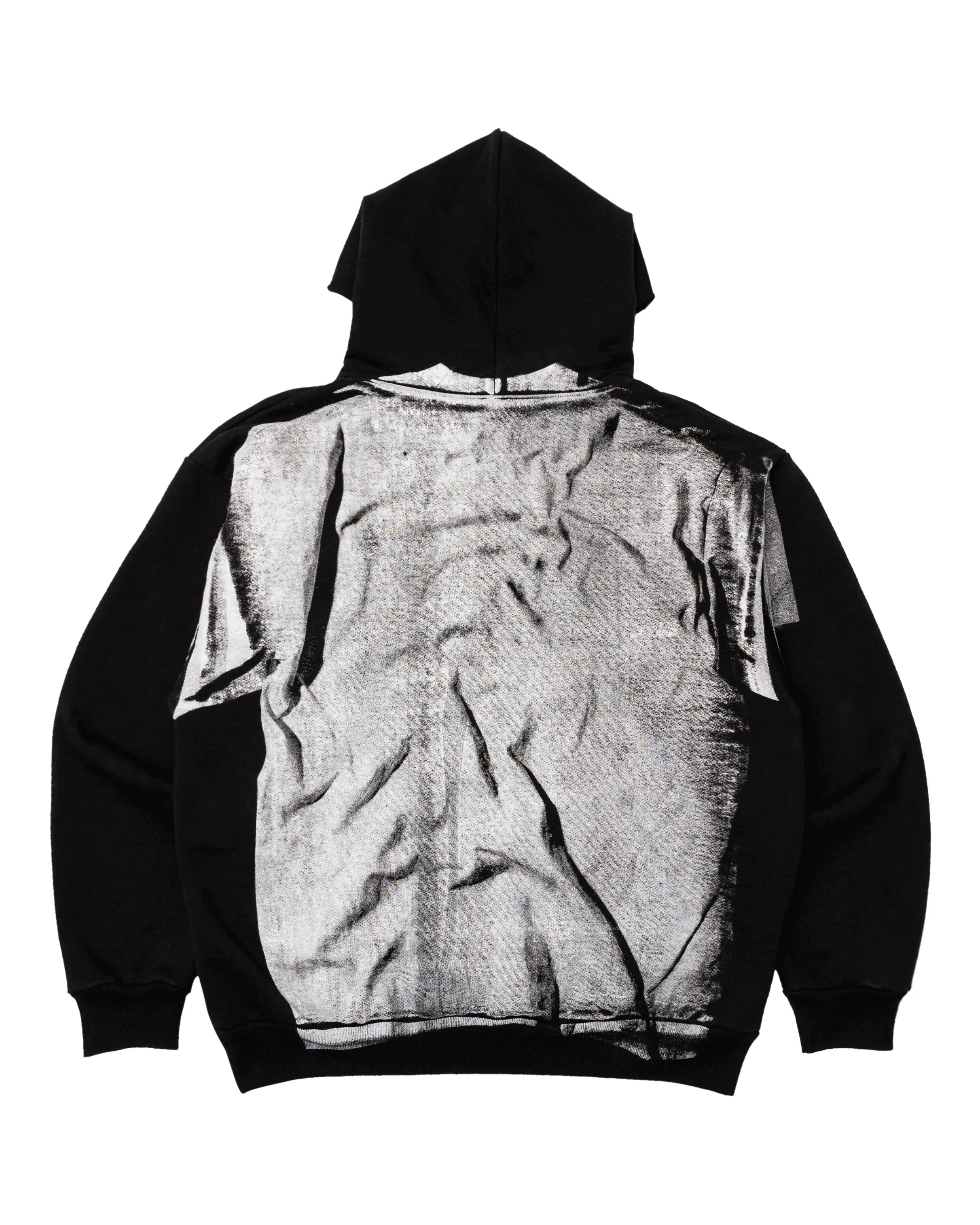 Tromp-l'oeil Logo Tee Hoodie sold by Brigade USA product image thumbnail 3