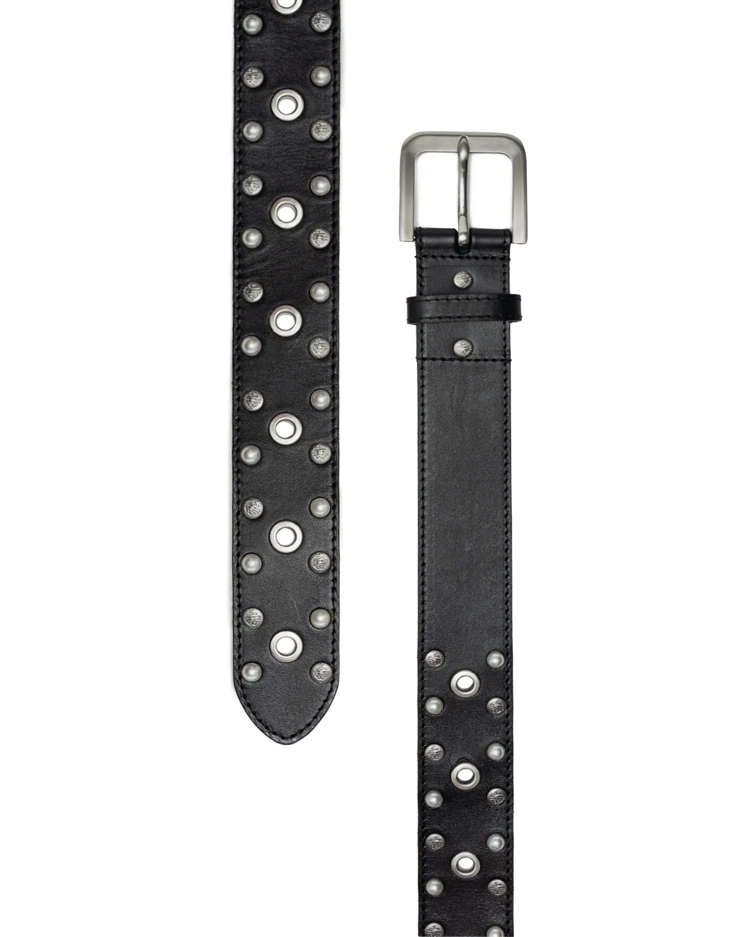 Black FW24 Studded Belt sold by Brigade USA product image thumbnail 2