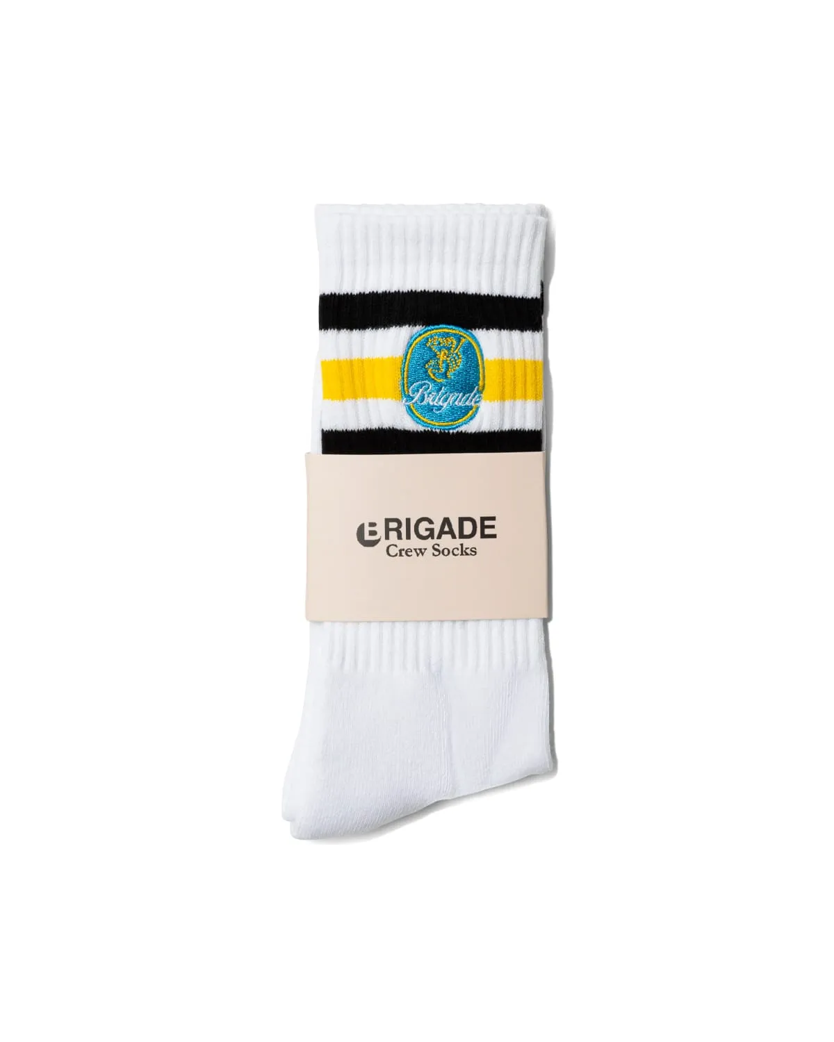 Sticker Socks sold by Brigade USA