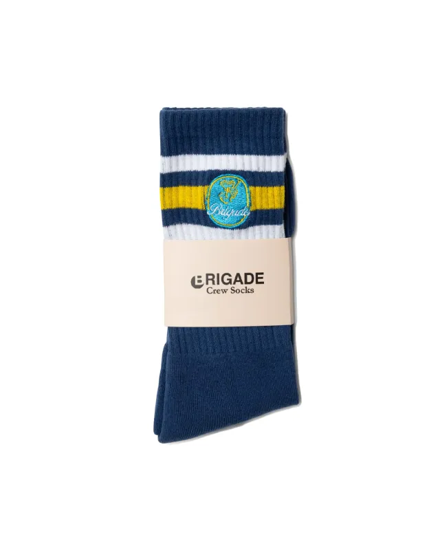 Sticker Socks made by Brigade USA