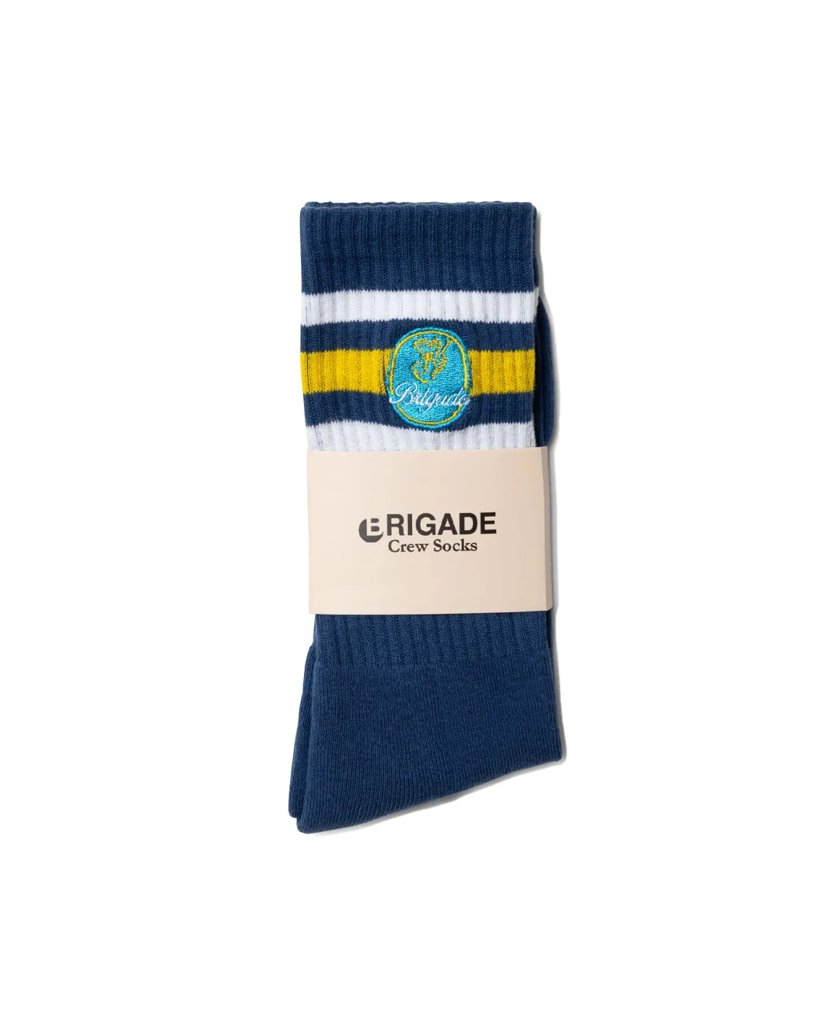 Sticker Socks sold by Brigade USA