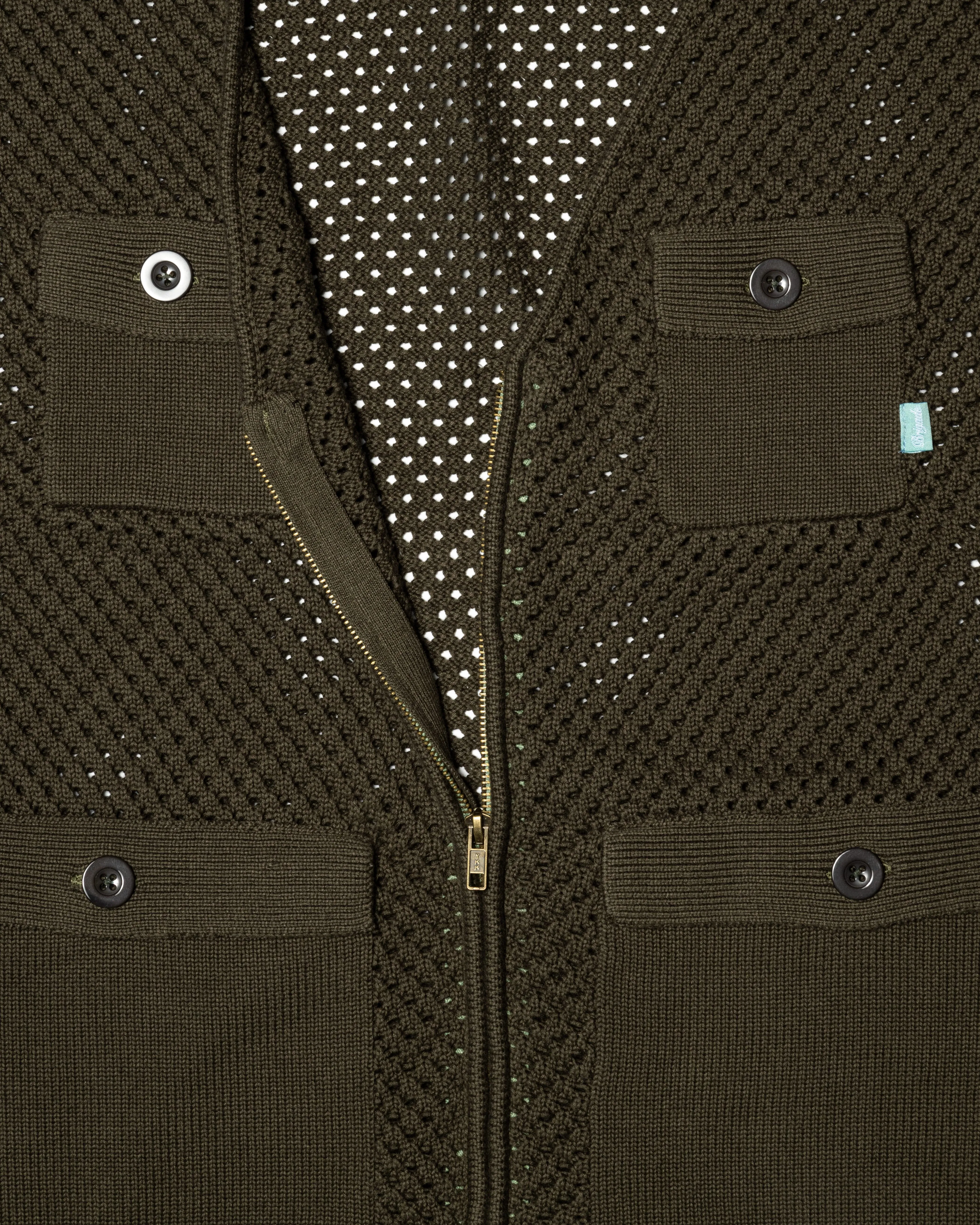 Mesh Knit Utility Vest sold by Brigade USA product image thumbnail 4