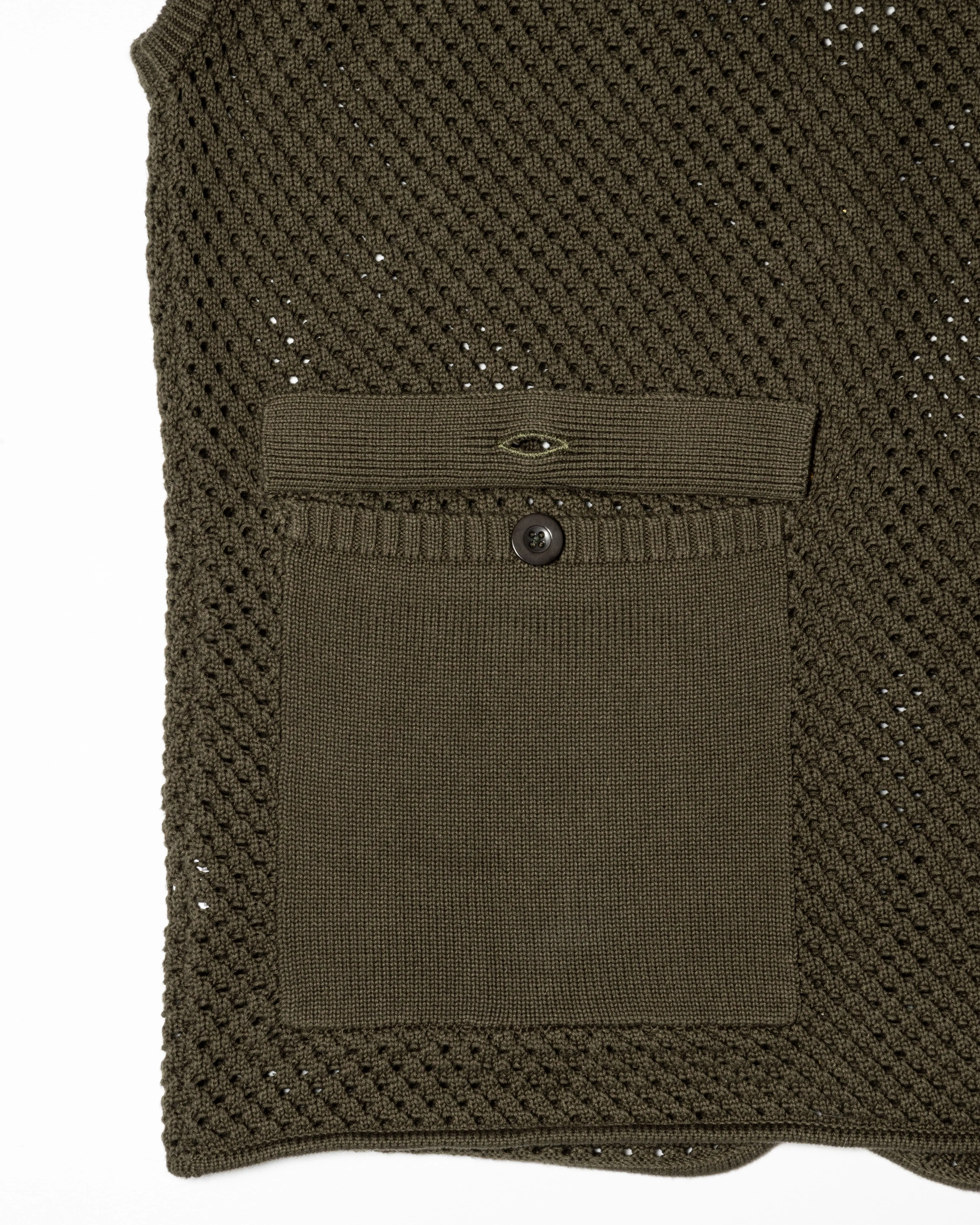 Mesh Knit Utility Vest sold by Brigade USA product image thumbnail 5