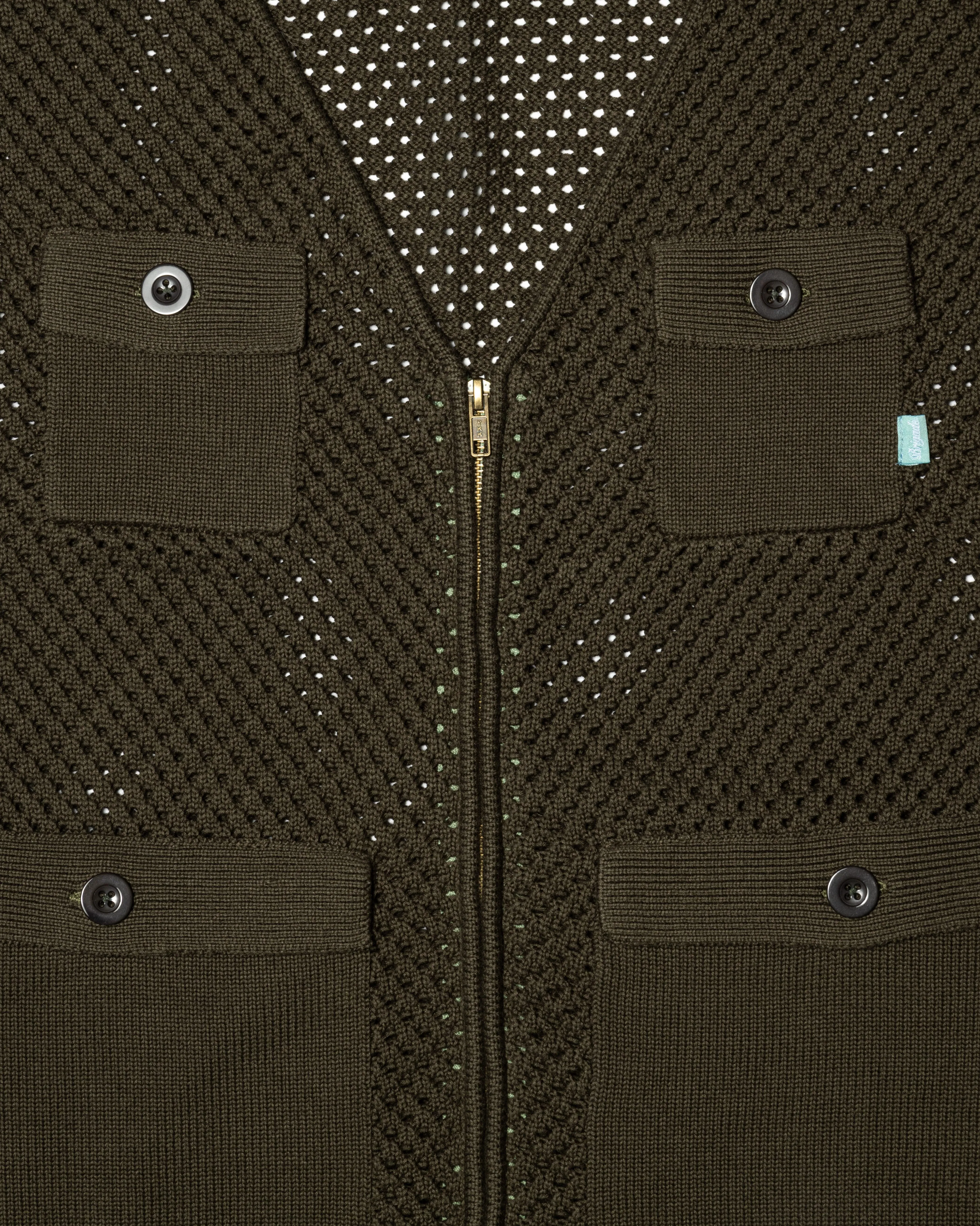 Mesh Knit Utility Vest sold by Brigade USA product image thumbnail 3