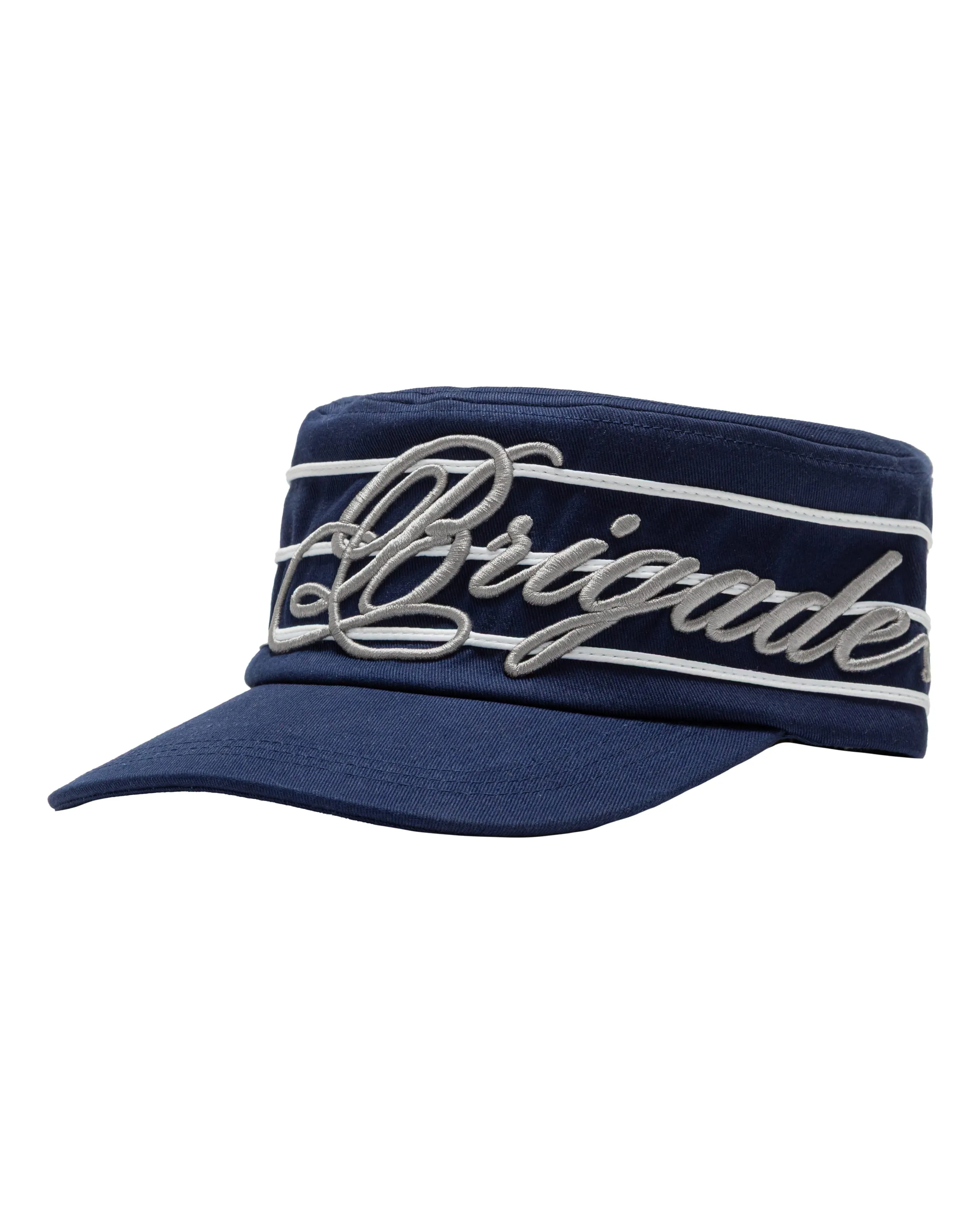Script Pillbox Hat sold by Brigade USA