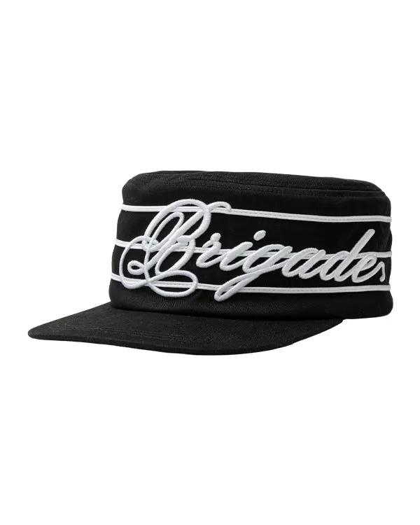 Script Pillbox Hat sold by Brigade USA