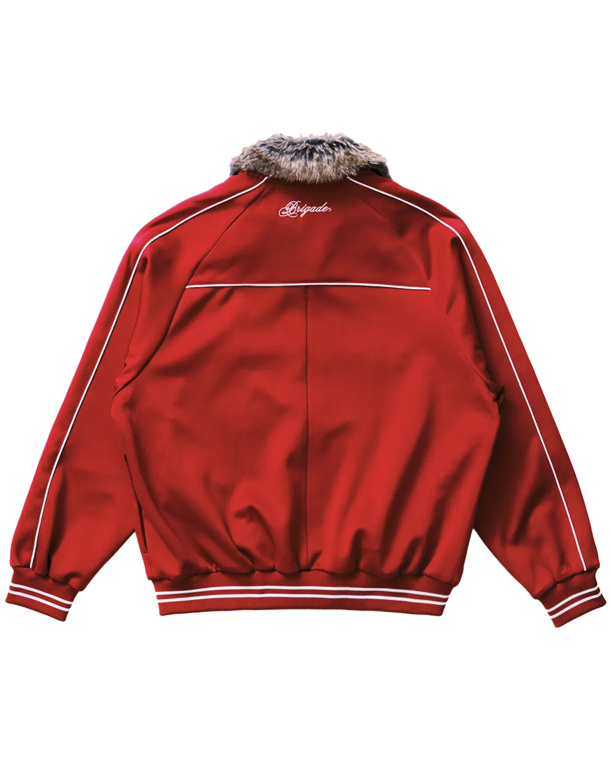 Fur Collar Track Jacket sold by Brigade USA product image thumbnail 2