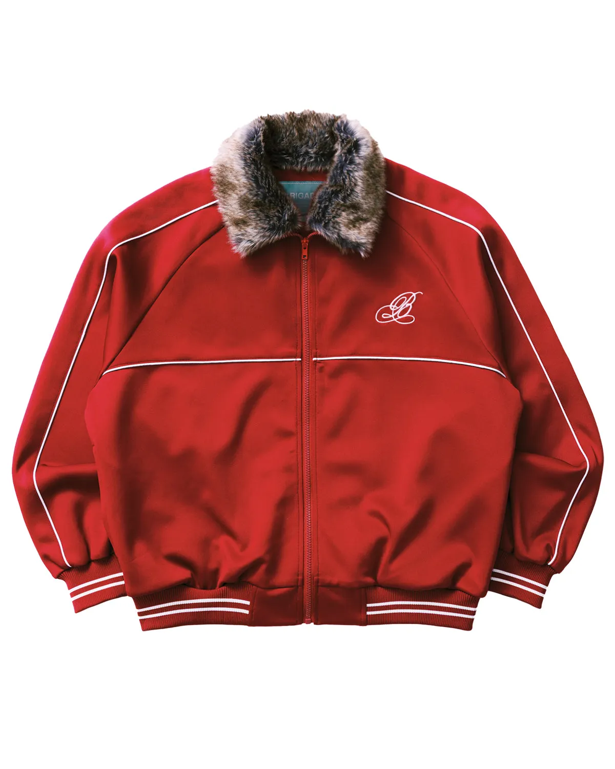 Fur Collar Track Jacket sold by Brigade USA
