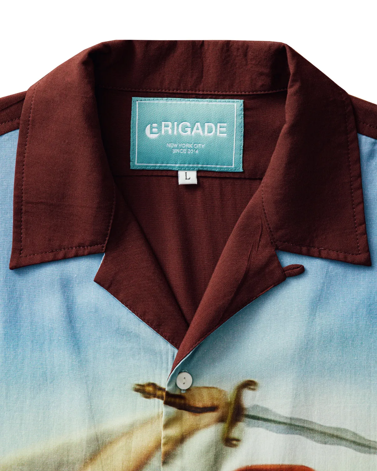 St. Michael Button Up Shirt sold by Brigade USA product image thumbnail 3