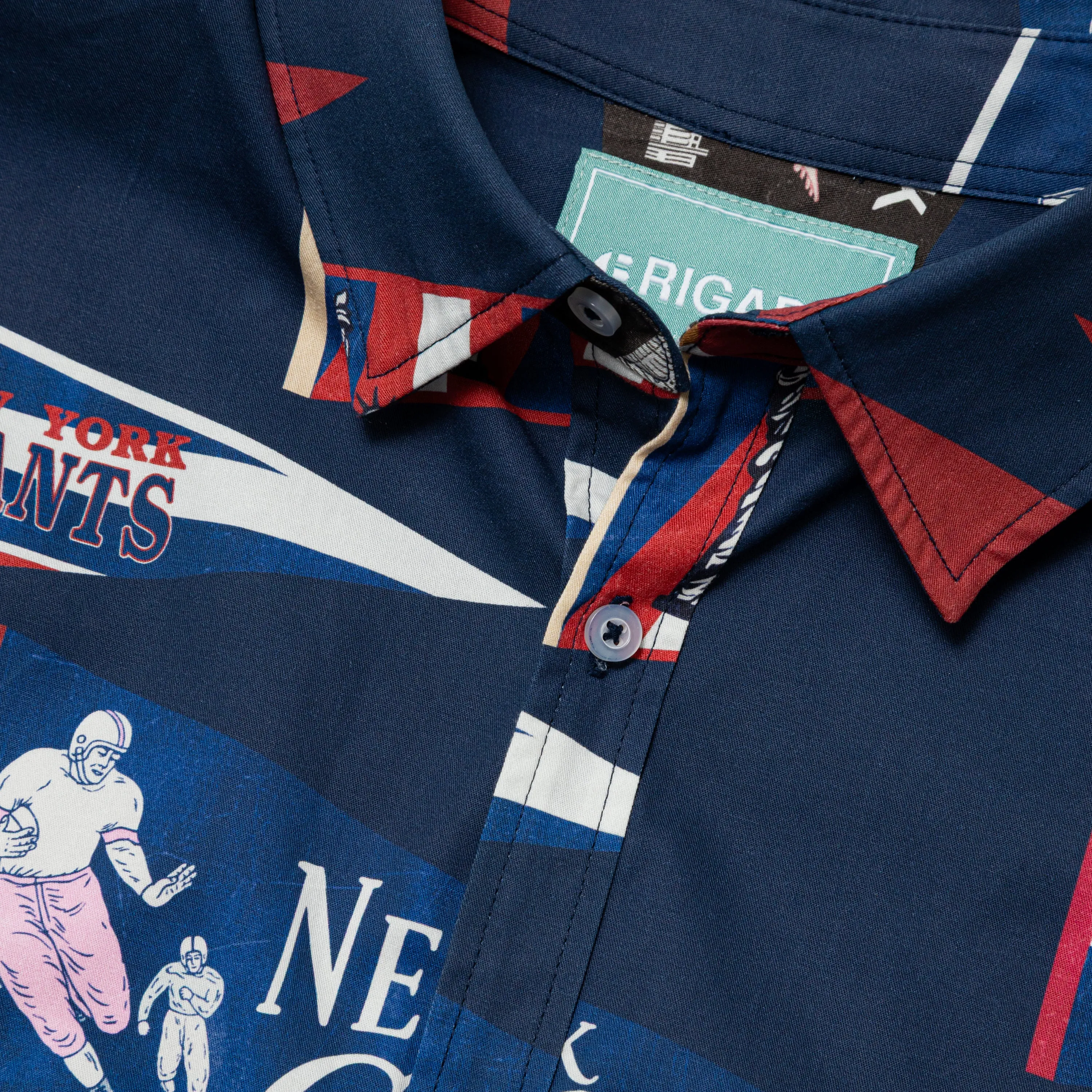 Brigade x Giants Vintage Pennant Button Up Shirt sold by Brigade USA product image thumbnail 3