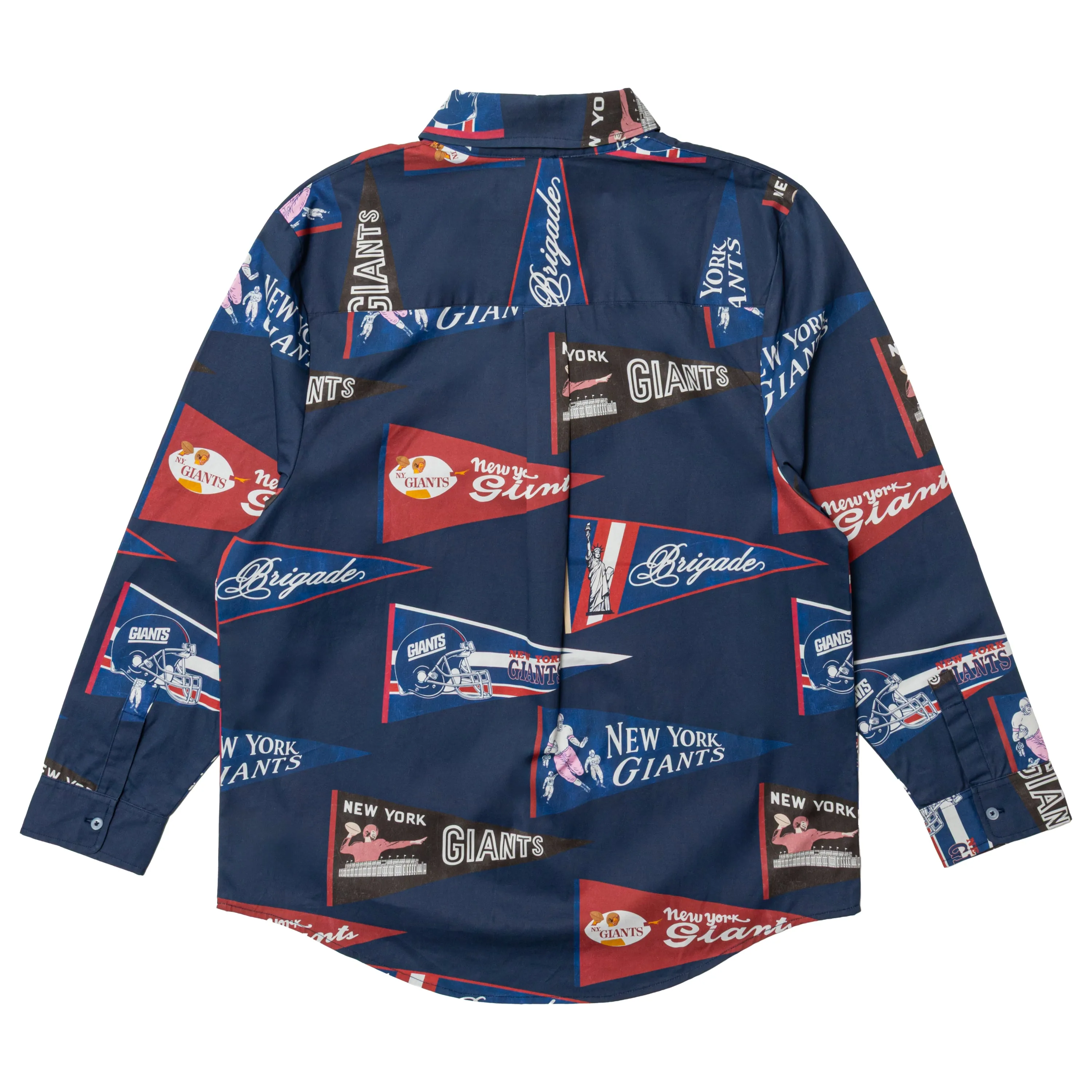 Brigade x Giants Vintage Pennant Button Up Shirt sold by Brigade USA product image thumbnail 2
