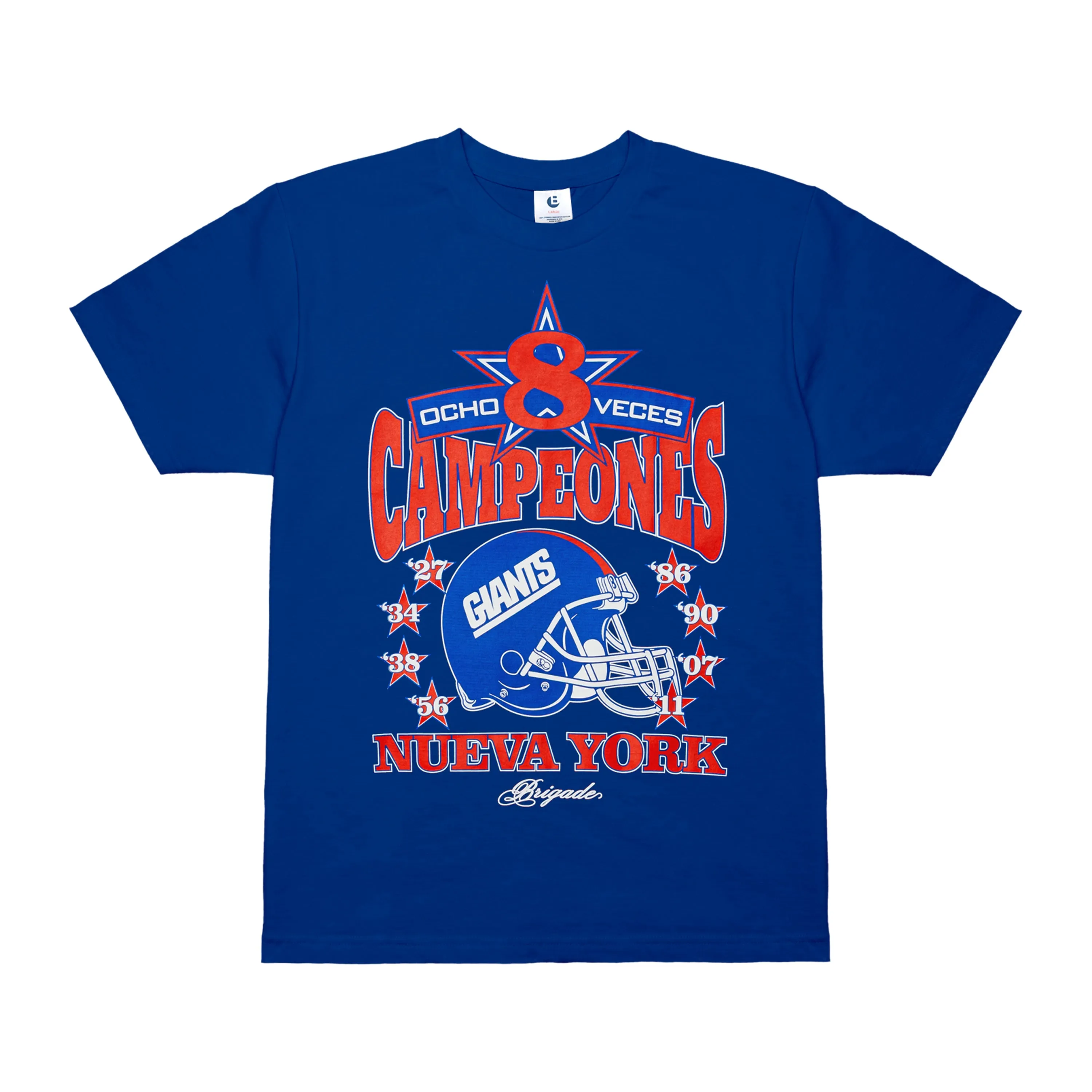 Brigade x Giants Championship T-Shirt sold by Brigade USA
