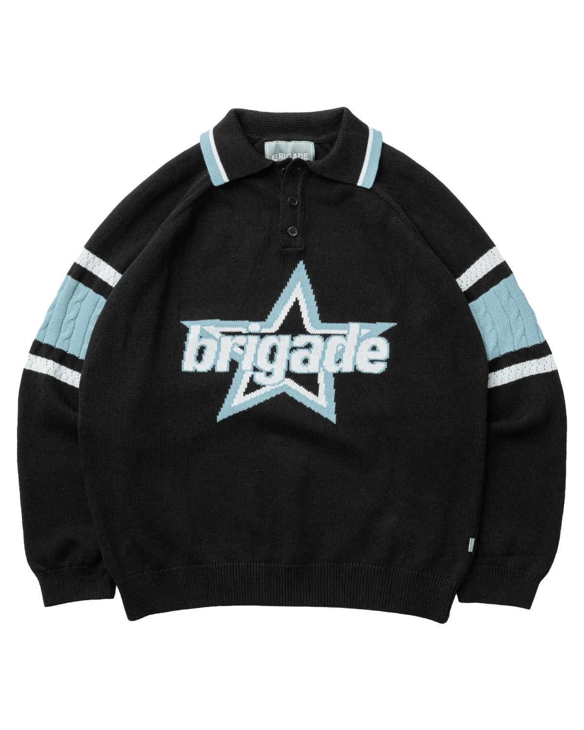 Star Logo Knitted Rugby sold by Brigade USA