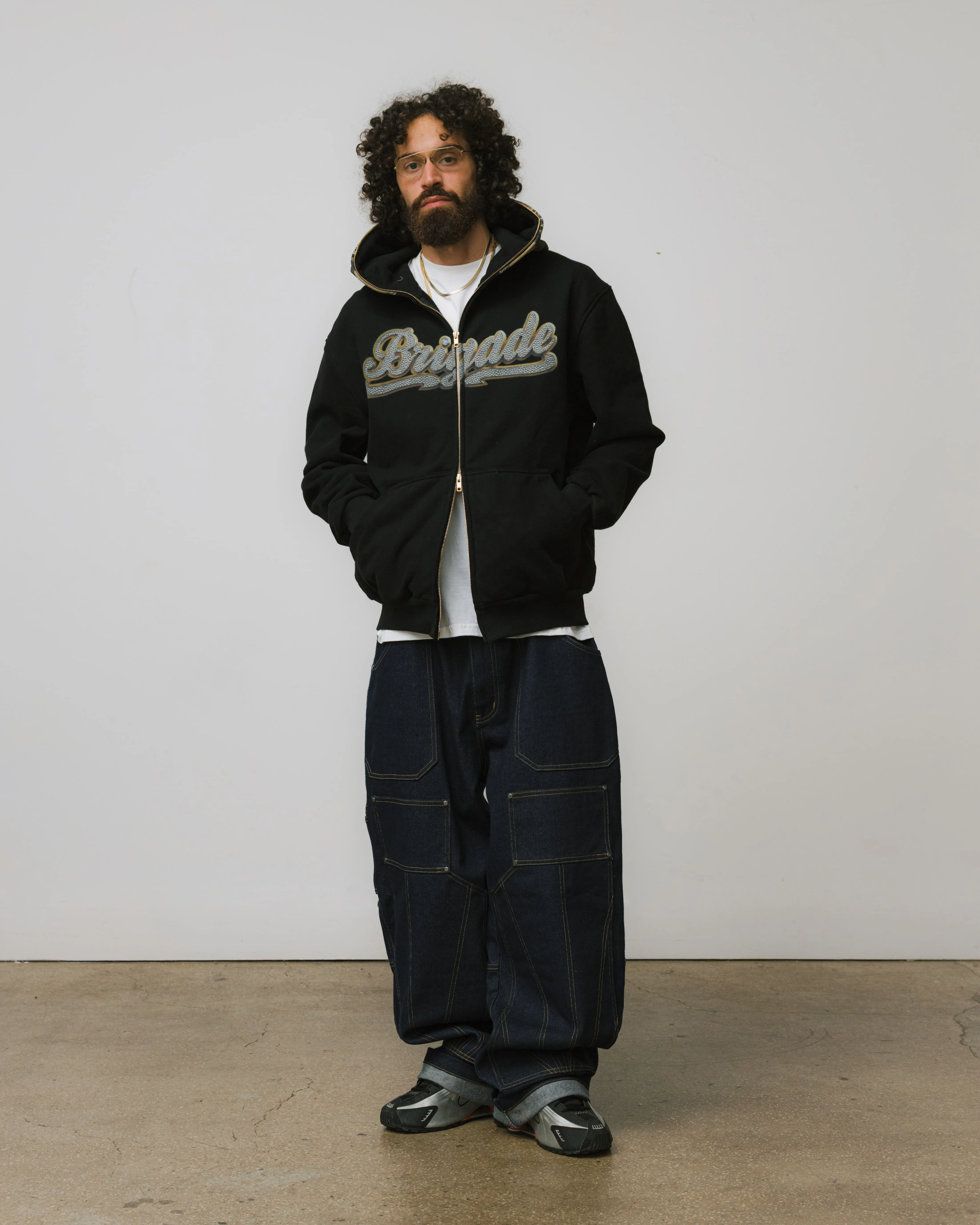 Jesus Piece Full Zip Hoodie sold by Brigade USA product image thumbnail 4
