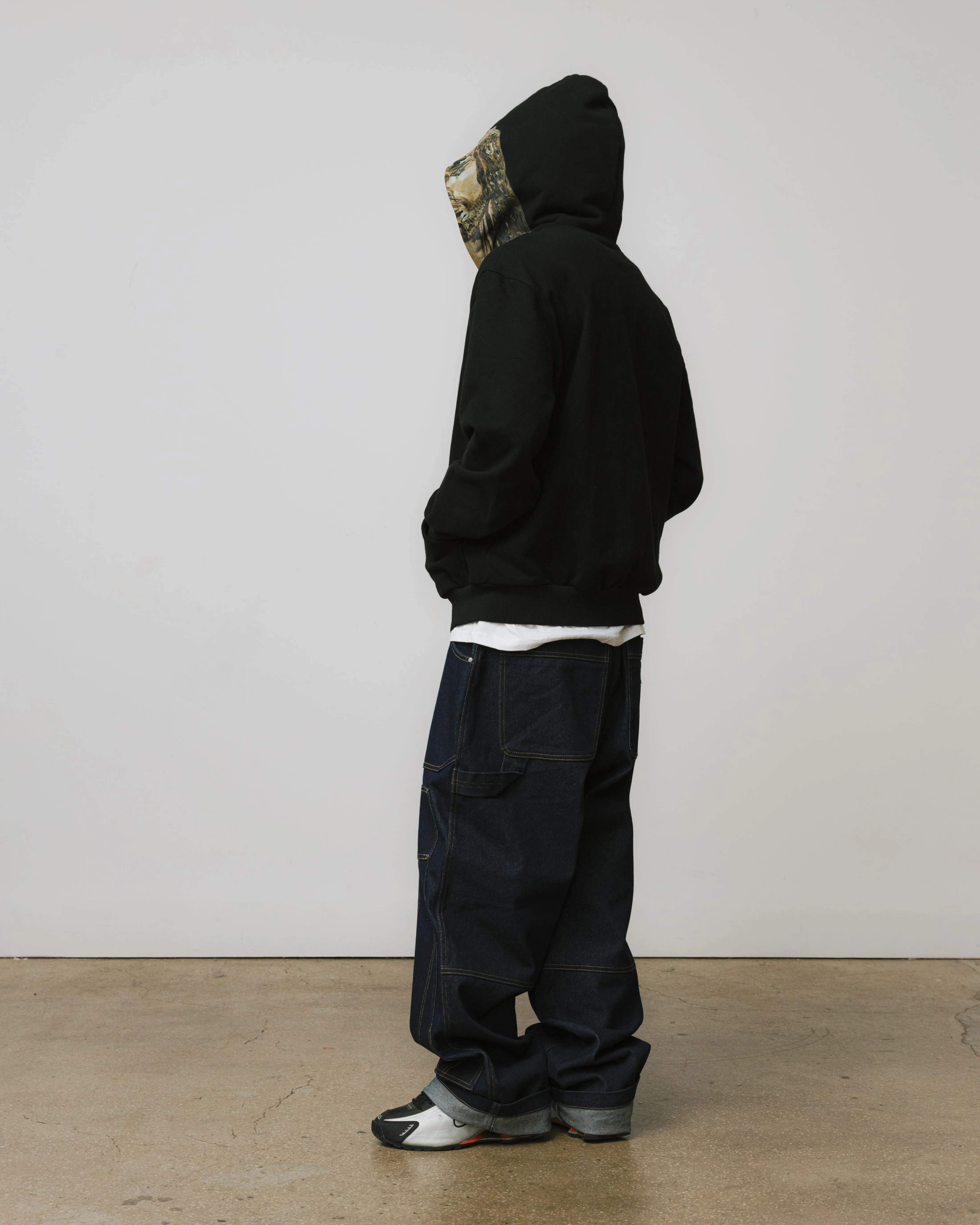 Jesus Piece Full Zip Hoodie sold by Brigade USA product image thumbnail 5