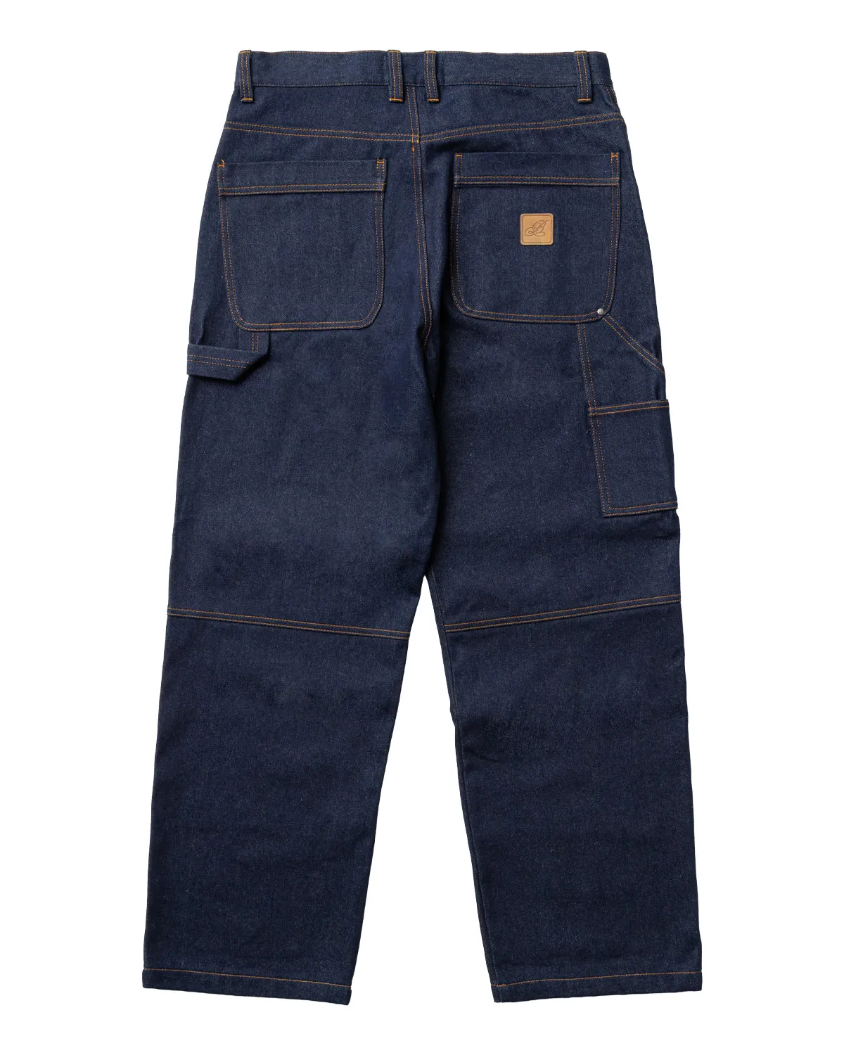 Raw Denim Double Knee Carpenter Pants sold by Brigade USA product image thumbnail 2