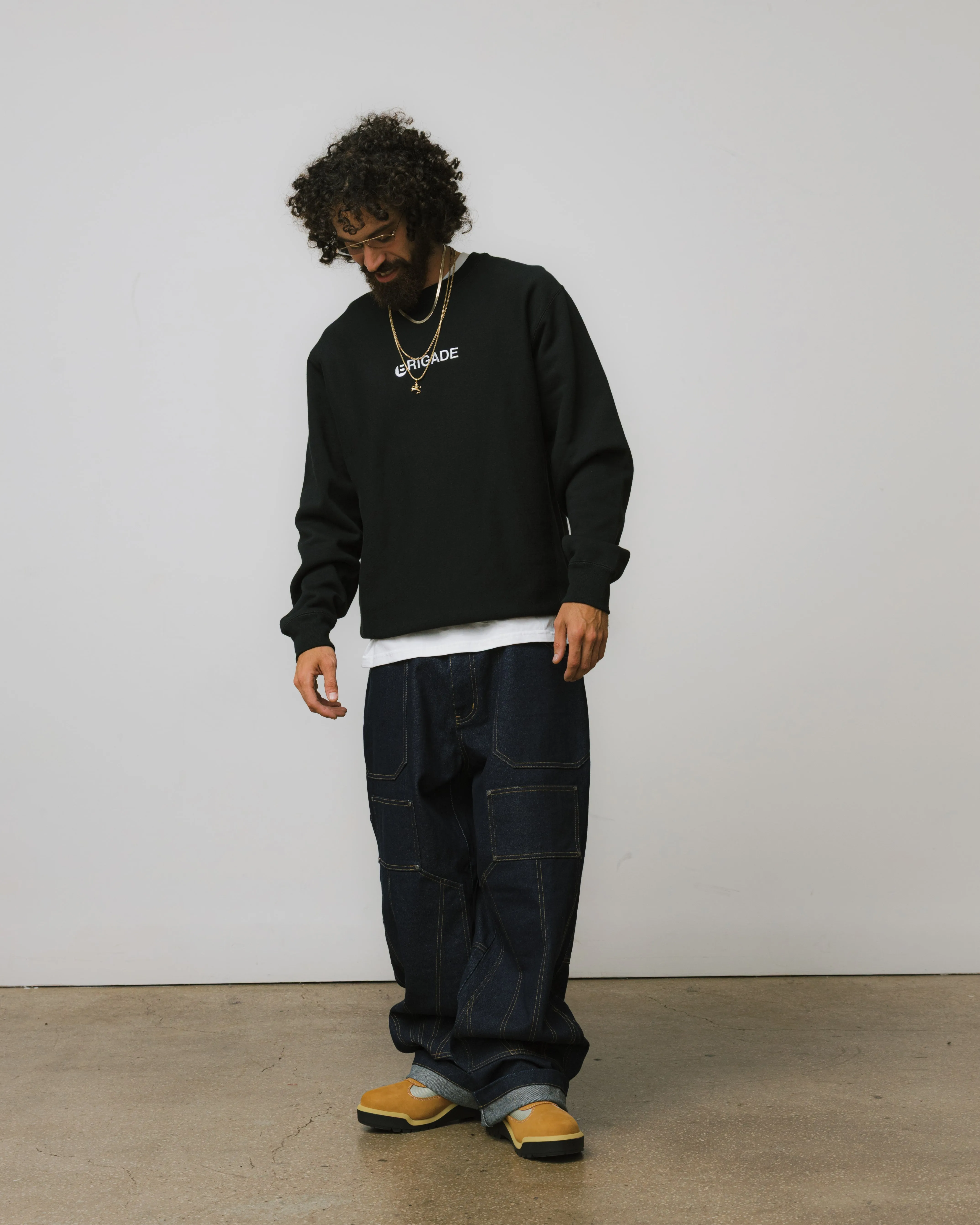 Simple Logo Crewneck sold by Brigade USA product image thumbnail 3