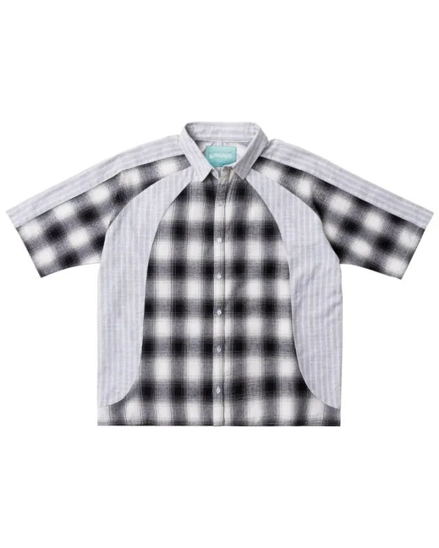 Velodrome Short Sleeve Button Down made by Brigade USA